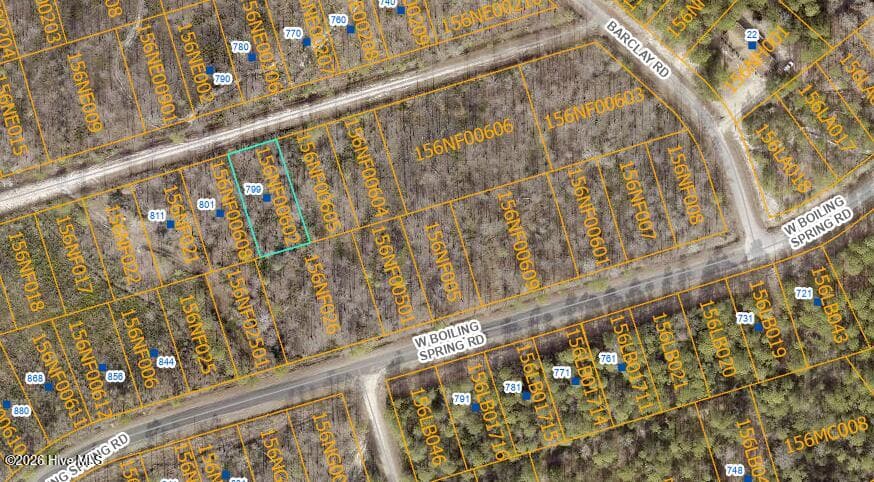 Wooded at 799 73 Jasmine Road, Boiling Spring Lakes, NC 28461, photo 4 of 5