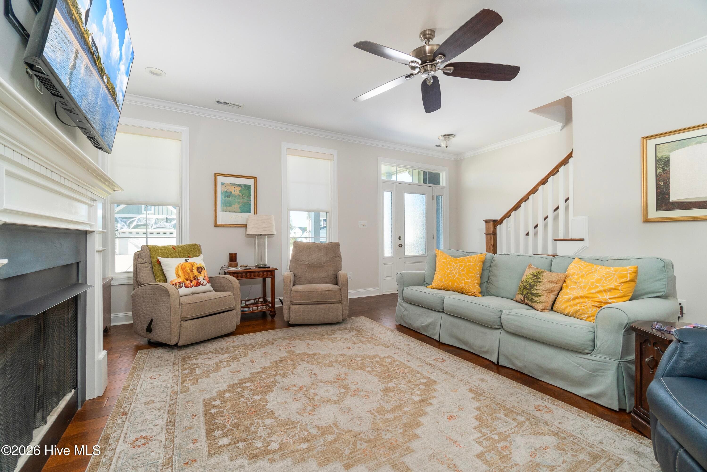 Living Room - 603 Trawler Place, Newport, NC 28570, Newport