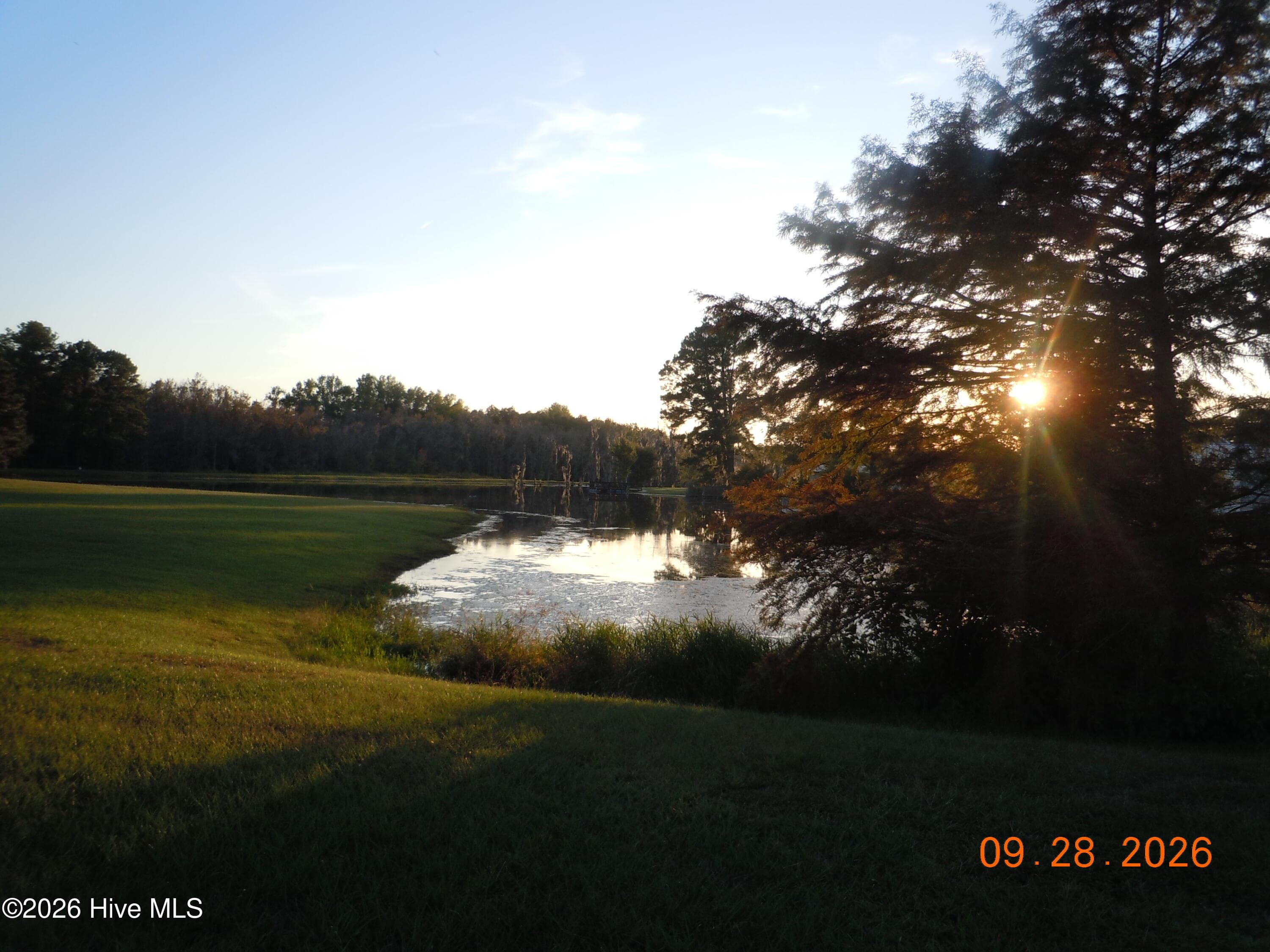 Back view of lot - 31 Near 57 Lake Tabor Drive, Tabor City, NC 28463
