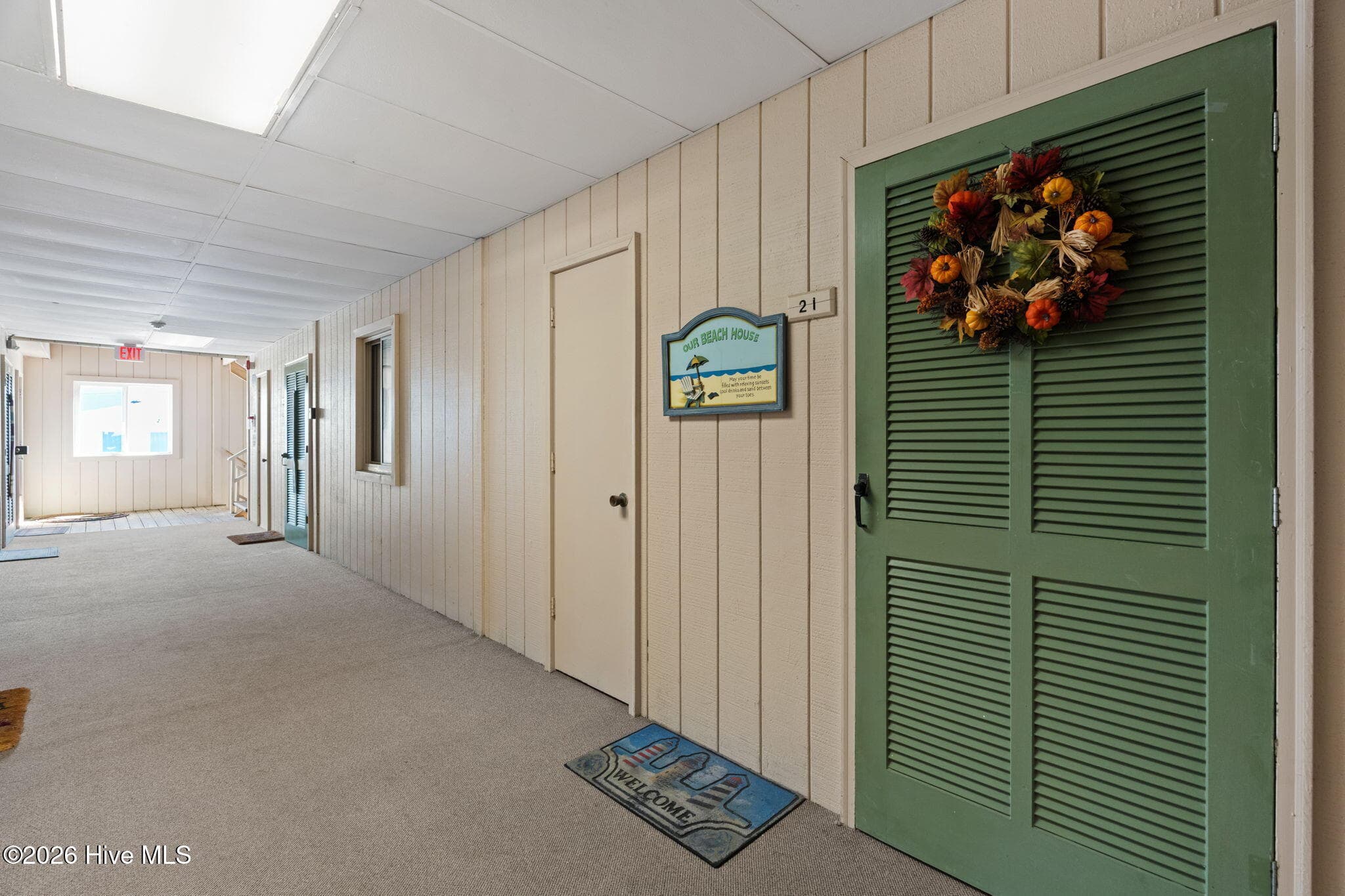 Storage to left of front door - 4201 N Ocean Boulevard 2i, North Myrtle Beach, SC 29582
