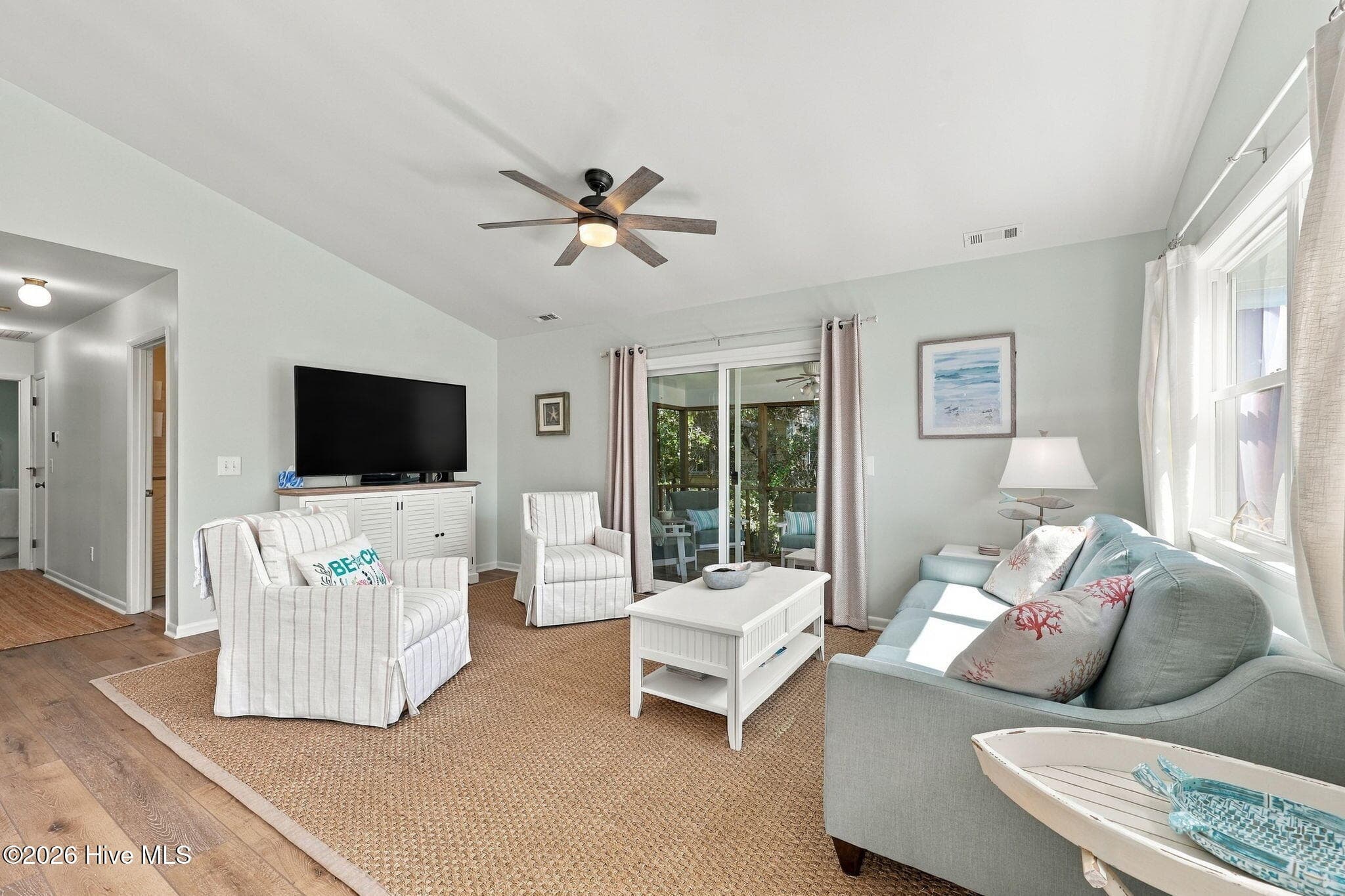 Open living room - 118 Periwinkle Drive, Emerald Isle, NC 28594