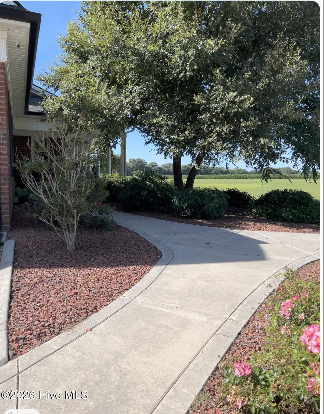 Walkway to front of house. - 642 Enoch Road, Clinton, NC 28328