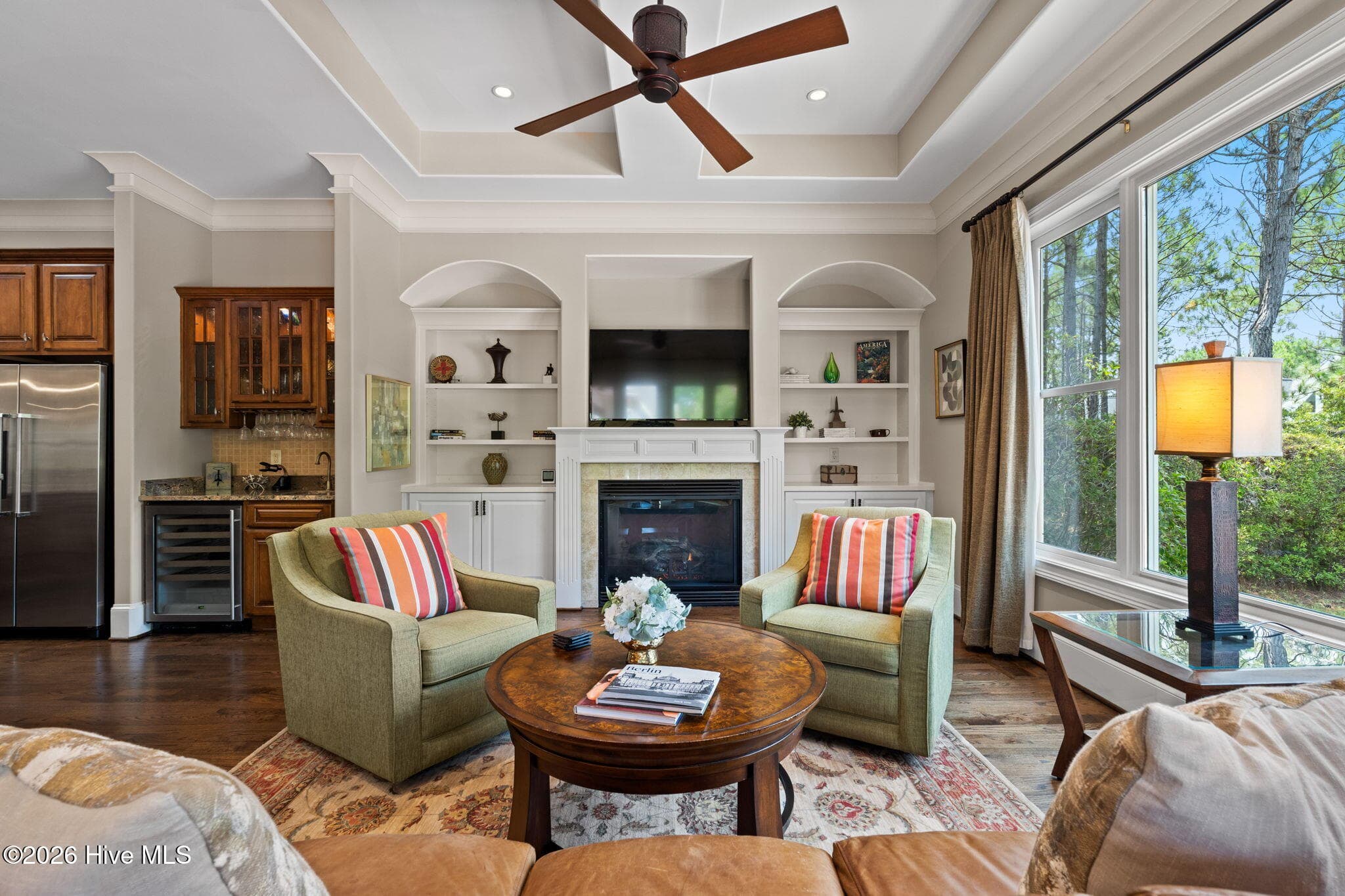 Inviting family room - 3858 Ridge Crest Drive, Southport, NC 28461