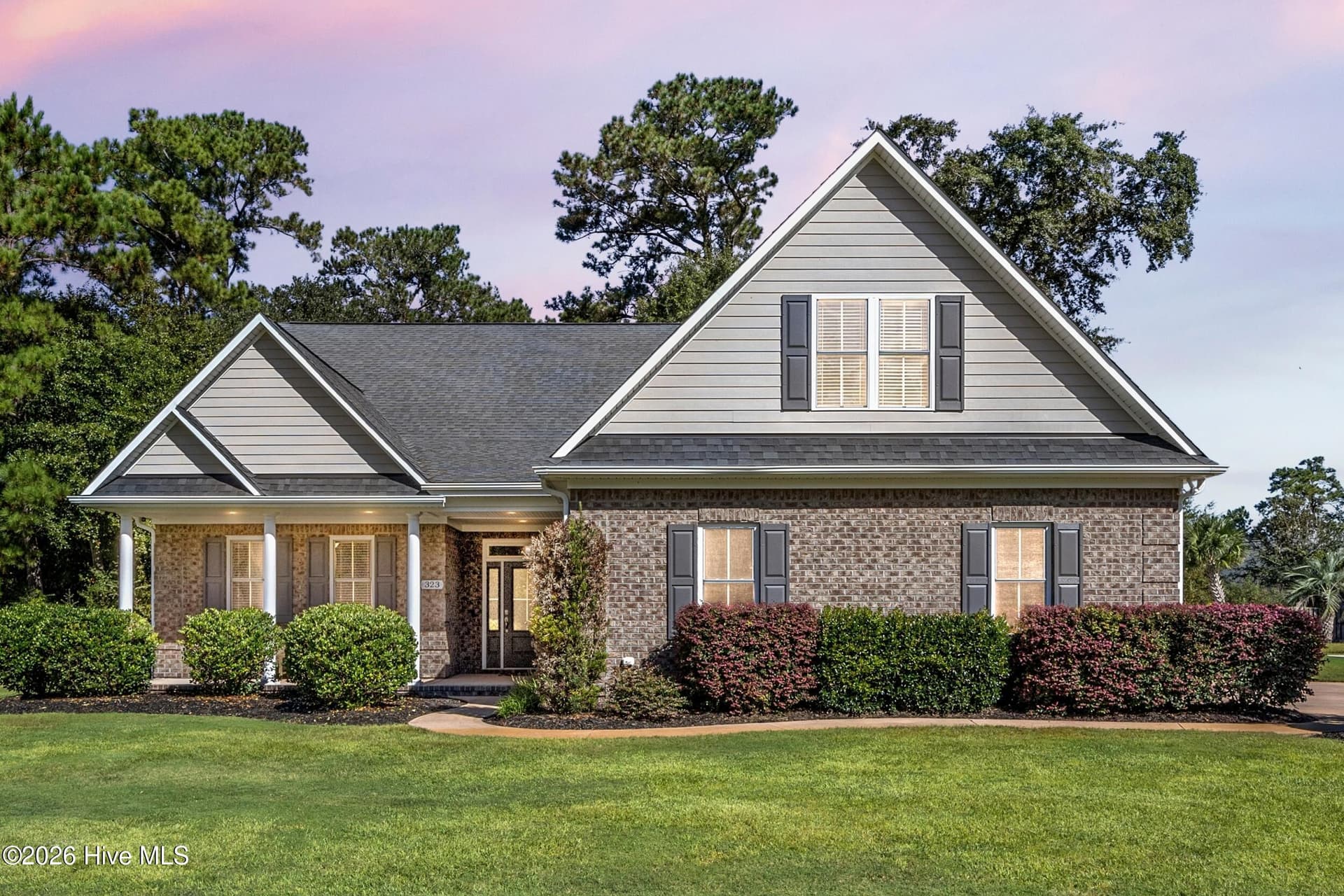 Front of house - 323 Crown Pointe Drive, Hampstead, NC 28443