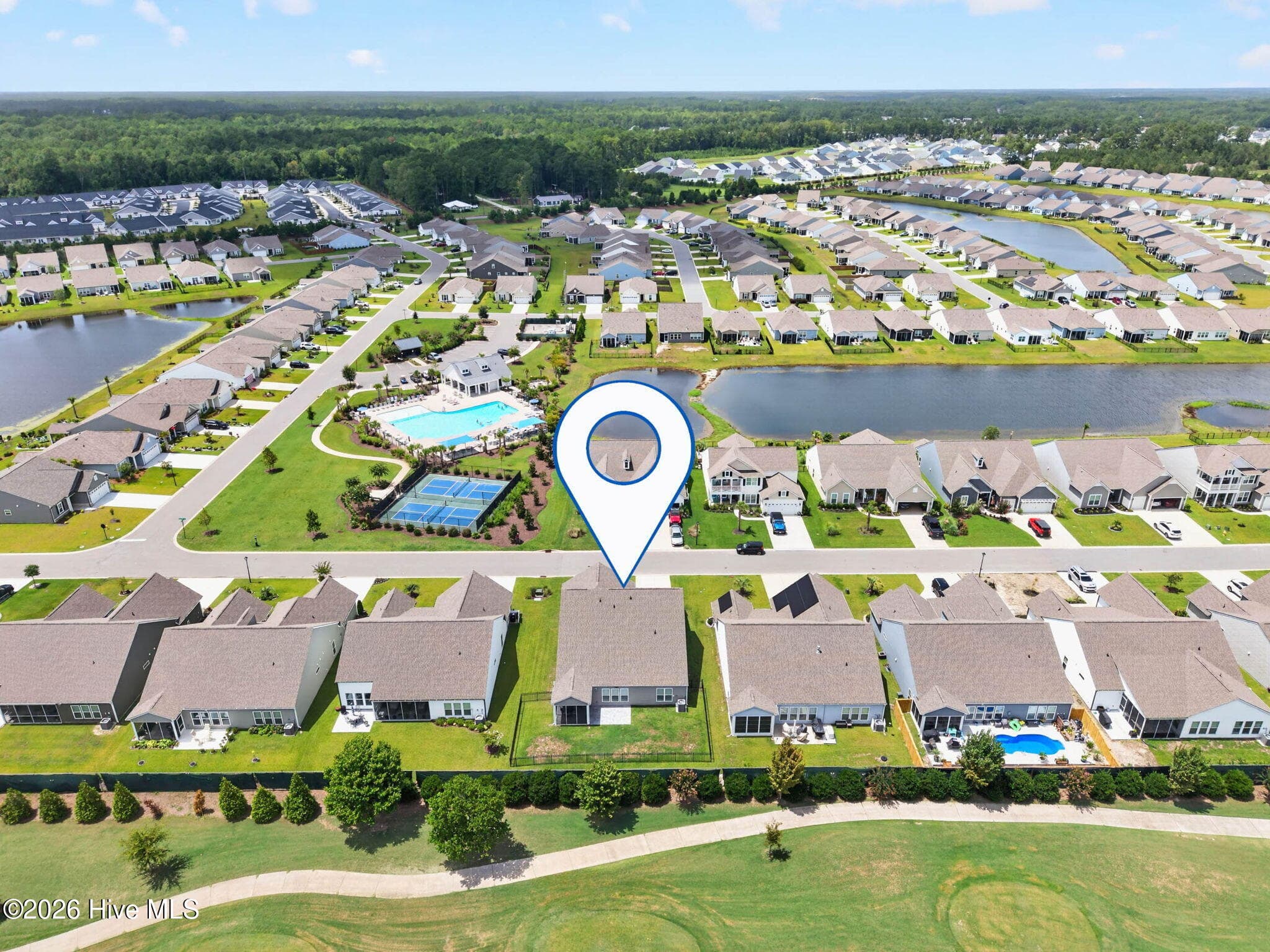 Eagle Run offers an inviting neighborhood setting with ponds, green spaces, community amenities, and nearby golf. - 139 Eagle Claw Drive, Calabash, NC 28467