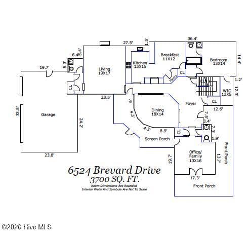 Single Family Residence at 6524 Brevard Drive, Wilmington, NC 28405, photo 24 of 143