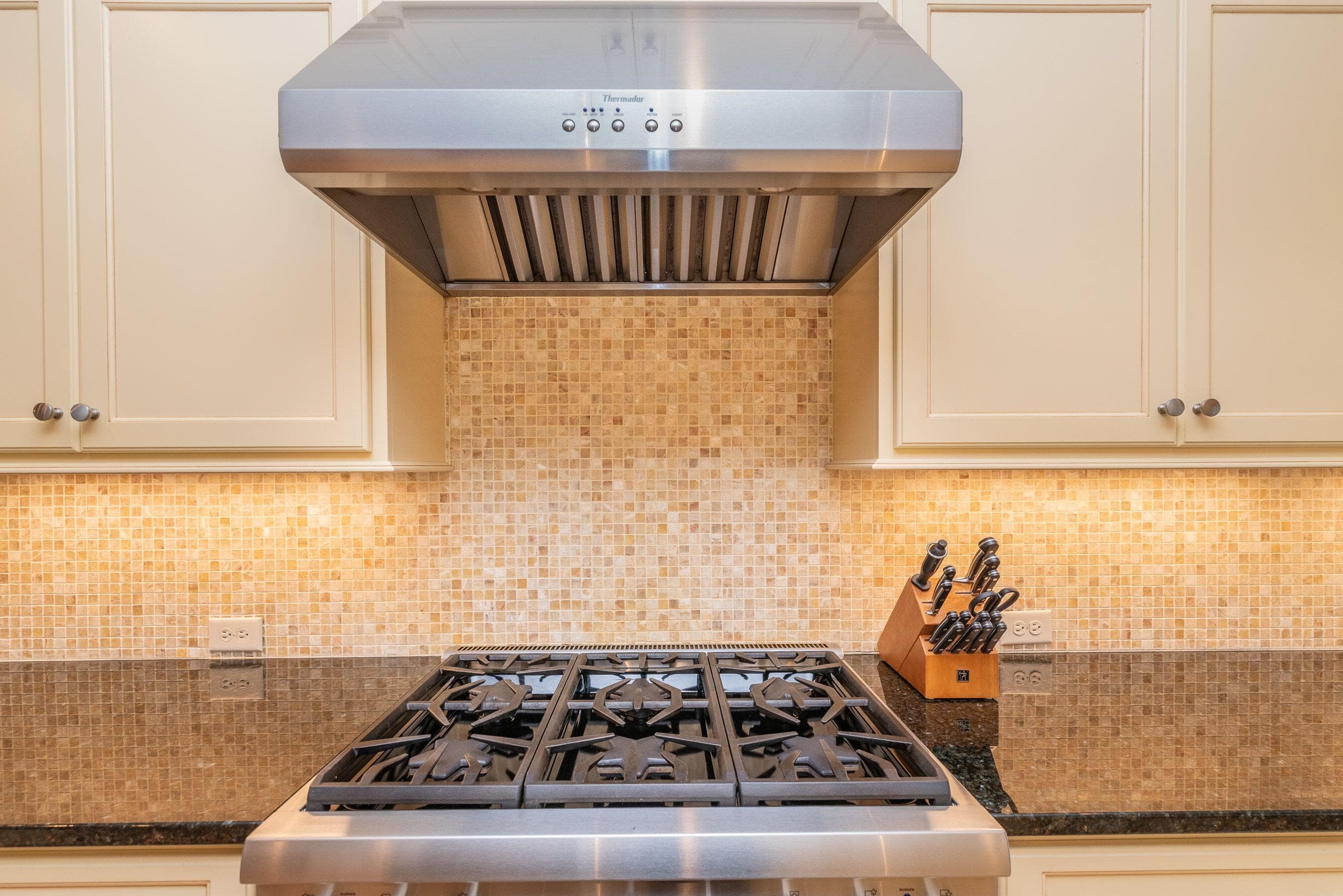 Thermador gas stove - 207 Quiet Oak Court, Aiken, SC 29803