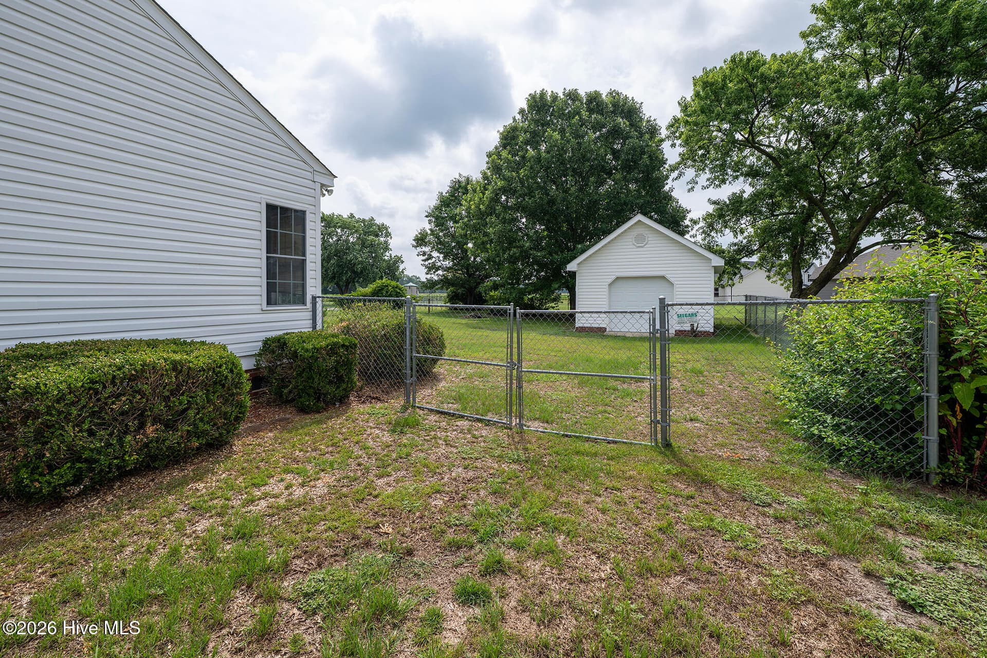Backyard Gate - 104 Trawick Drive, La Grange, NC 28551