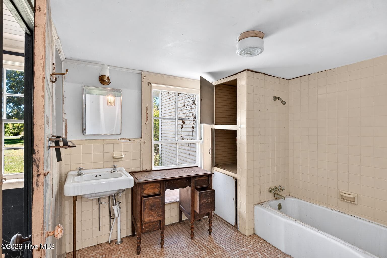 Bathroom sink and vanity - 436 Doctor Robinson Road, Bladenboro, NC 28320