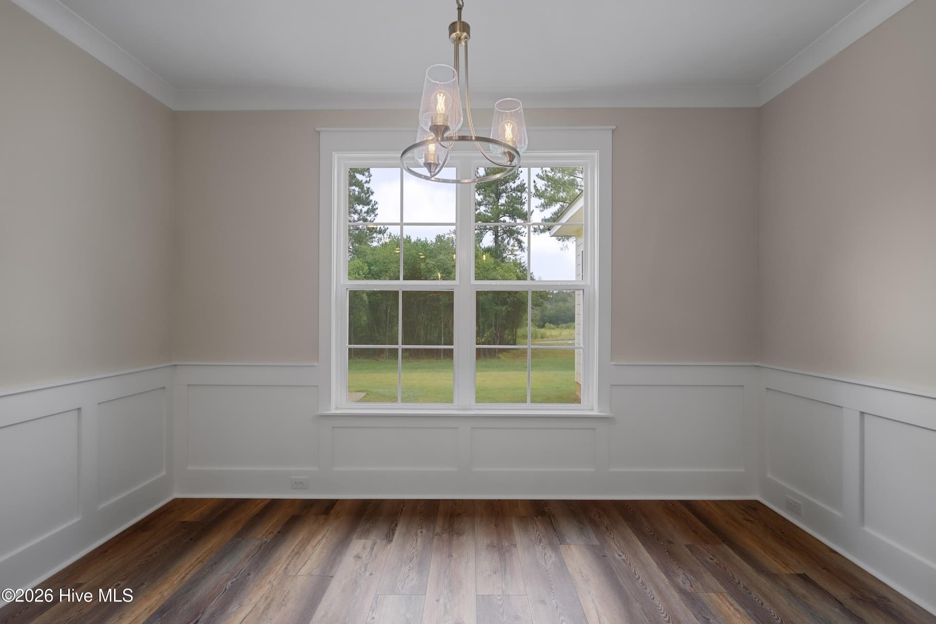 Woodwork detail shines in the breakfast area - 1200 Bellingham Drive, Beech Island, SC 29842