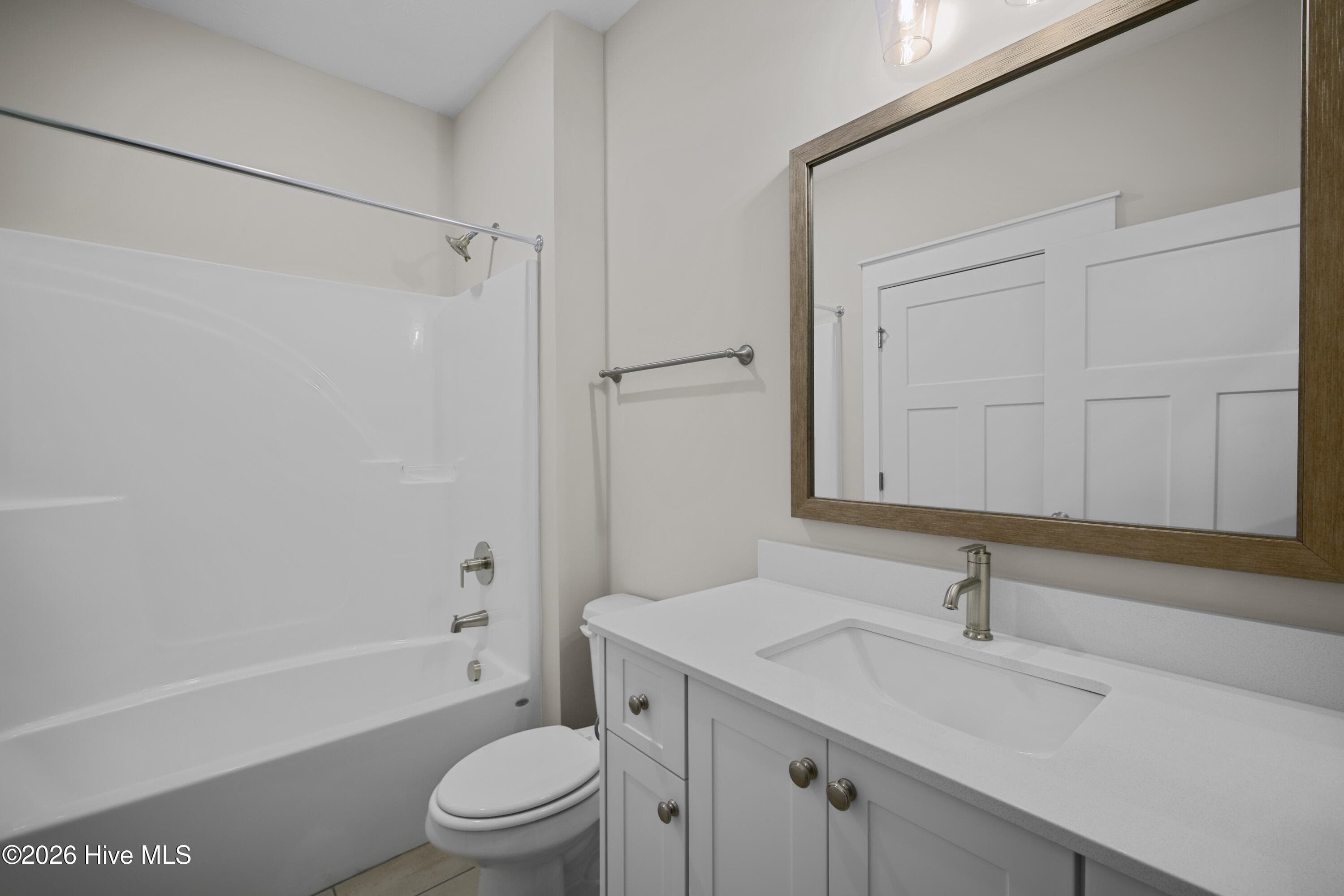Full bath with access from bedroom 4 and the garage hall - 1200 Bellingham Drive, Beech Island, SC 29842