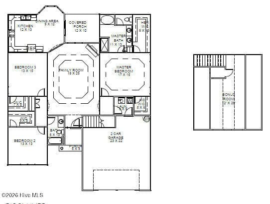 Single Family Residence at 4013 Bluewater Boulevard, New Bern, NC 28562, photo 14 of 121