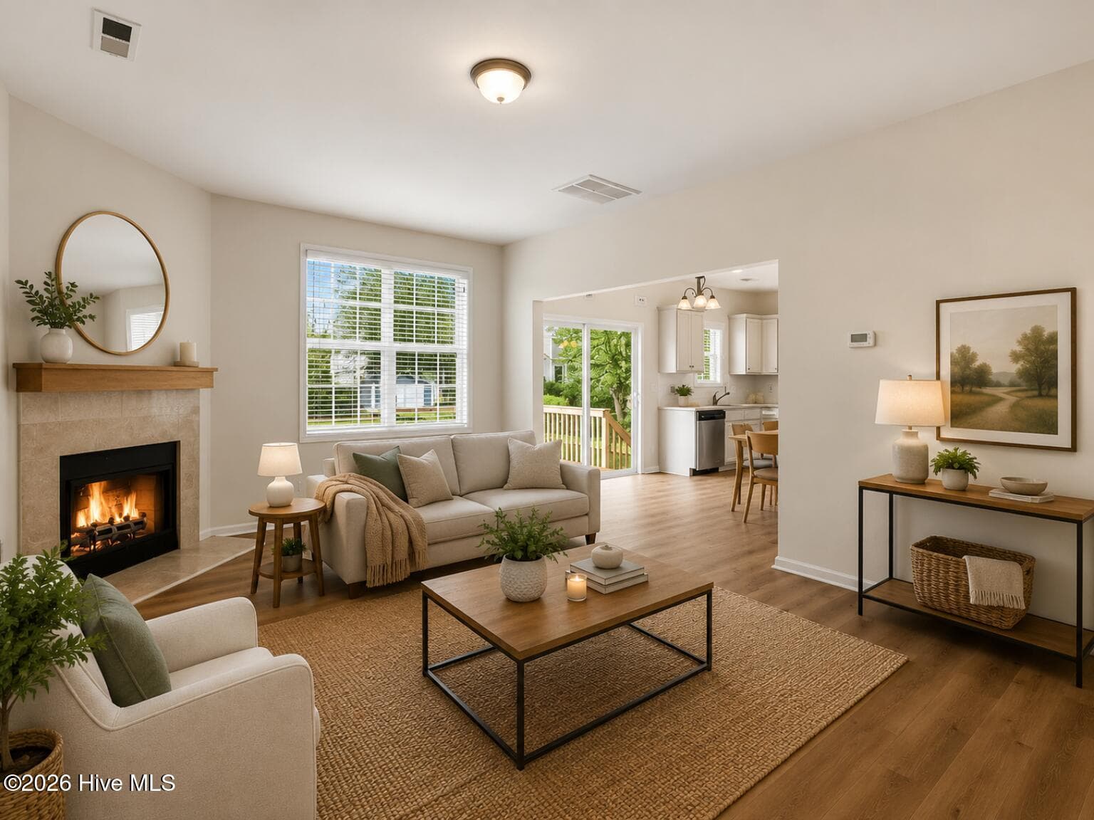 Virtually Staged - 308 Chamberlain Drive, Clayton, NC 27527