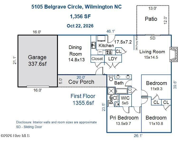 Single Family Residence at 5105 Belgrave Circle, Wilmington, NC 28403, photo 37 of 37