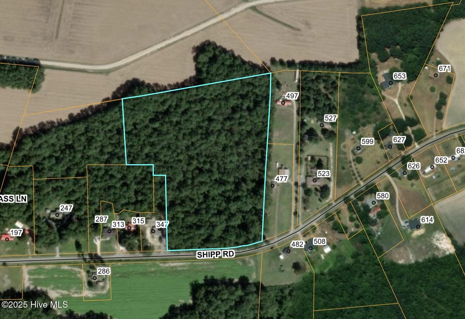 Undeveloped at 0 Shipp Road, Clinton, NC 28328