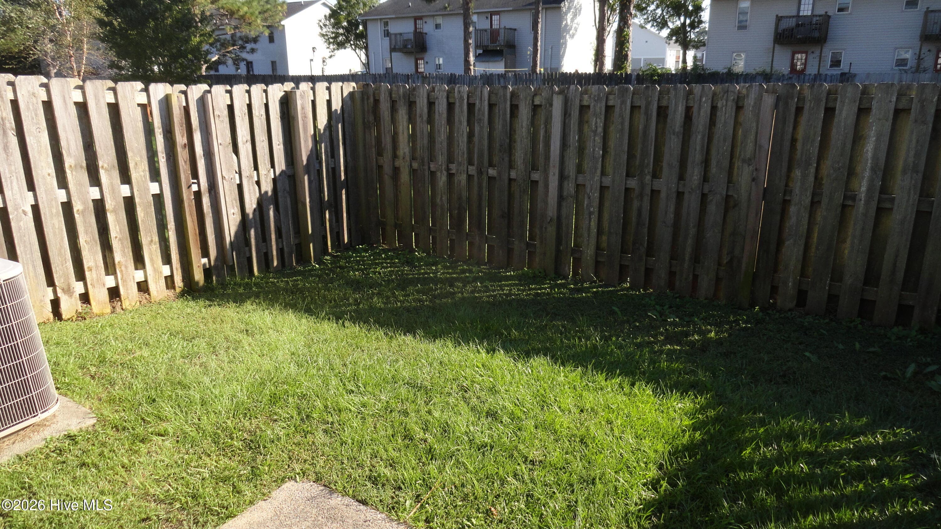 Fenced rear area - 106 Witten Circle Apt C, Havelock, NC 28532