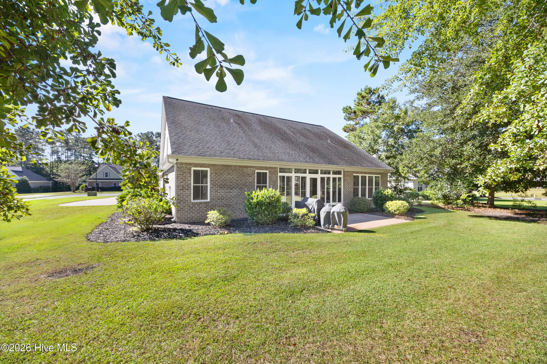 Large back yard - 323 Crown Pointe Drive, Hampstead, NC 28443