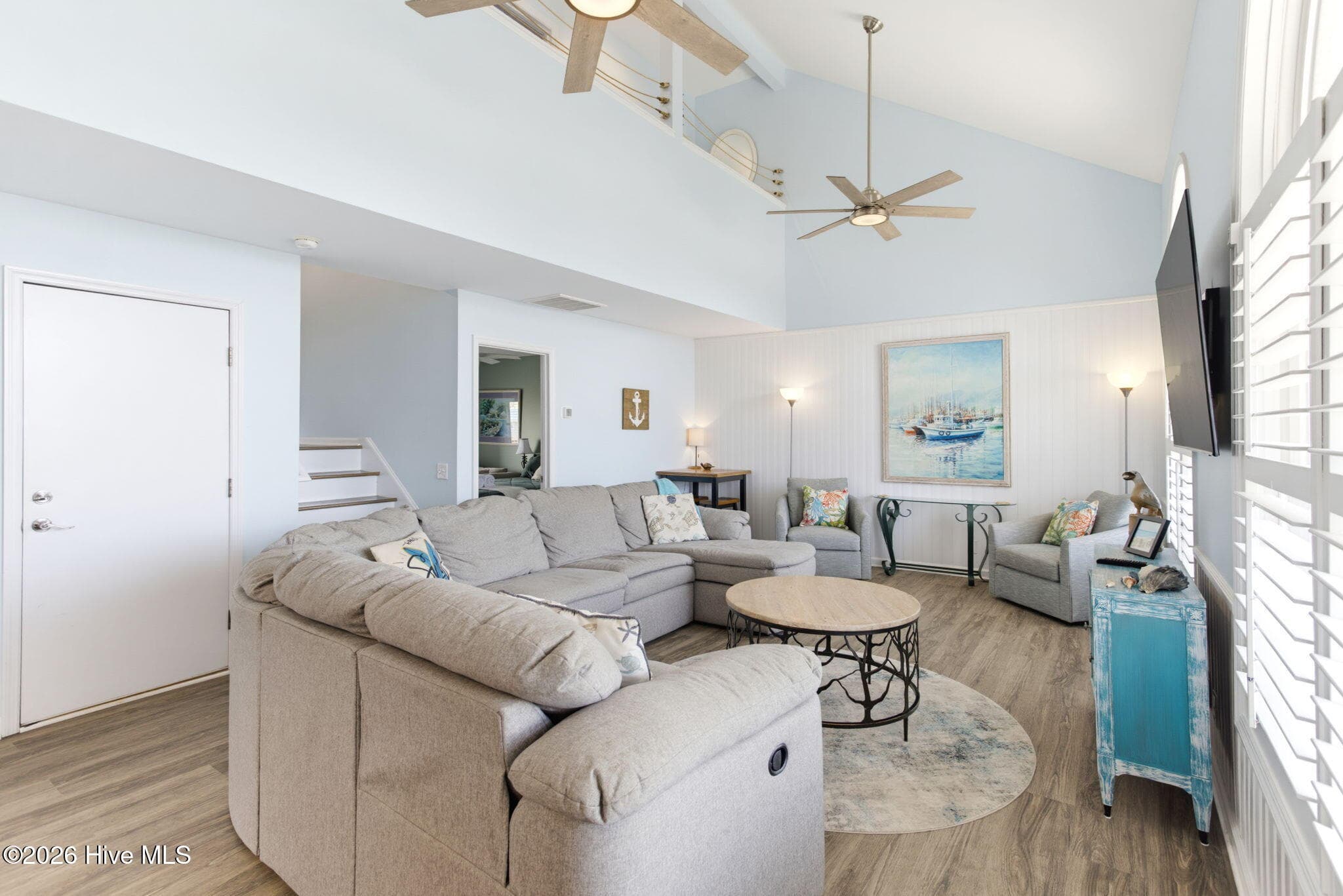 Living room - 2330 W Beach Drive, Oak Island, NC 28465