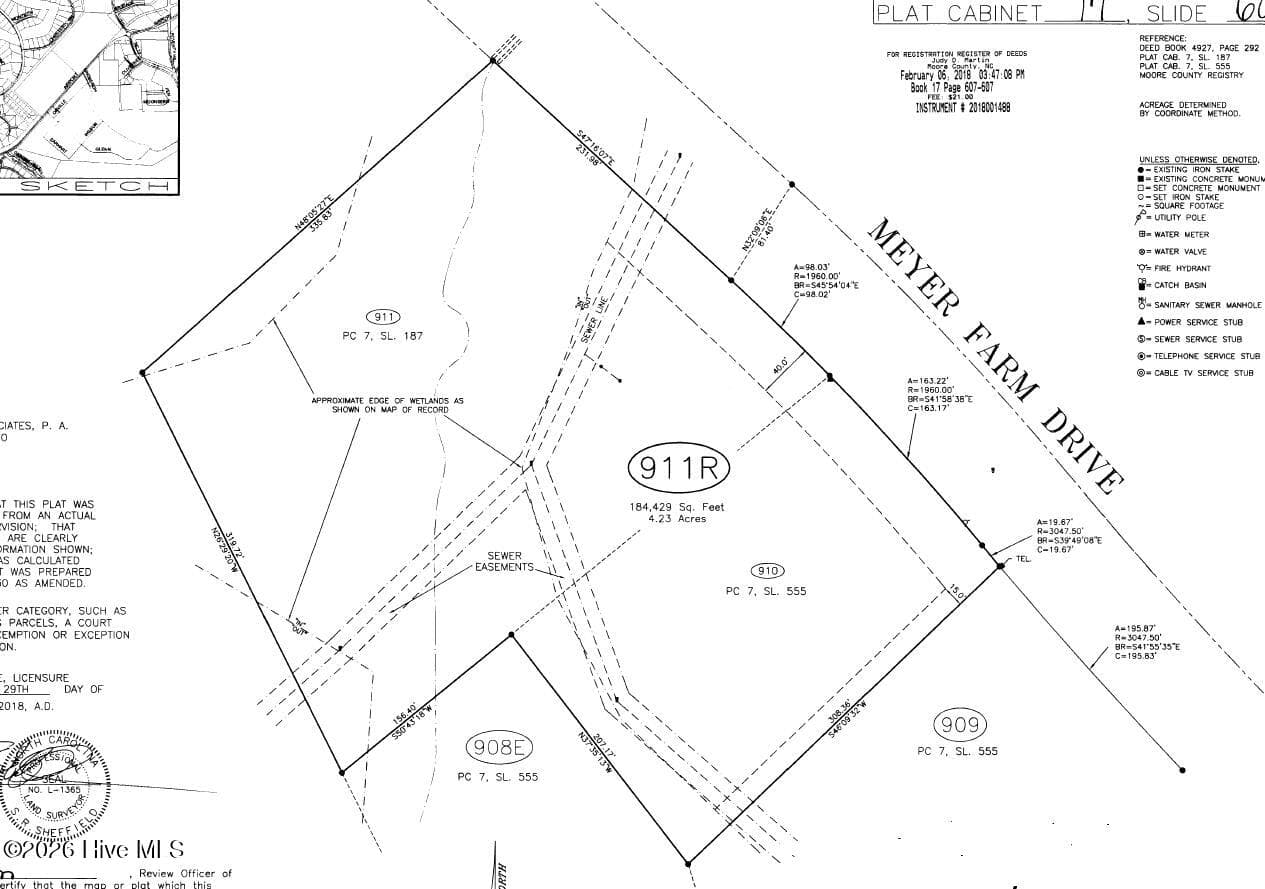 Residential Lot at 231 911R Meyer Farm Drive, Pinehurst, NC 28374, photo 7 of 13