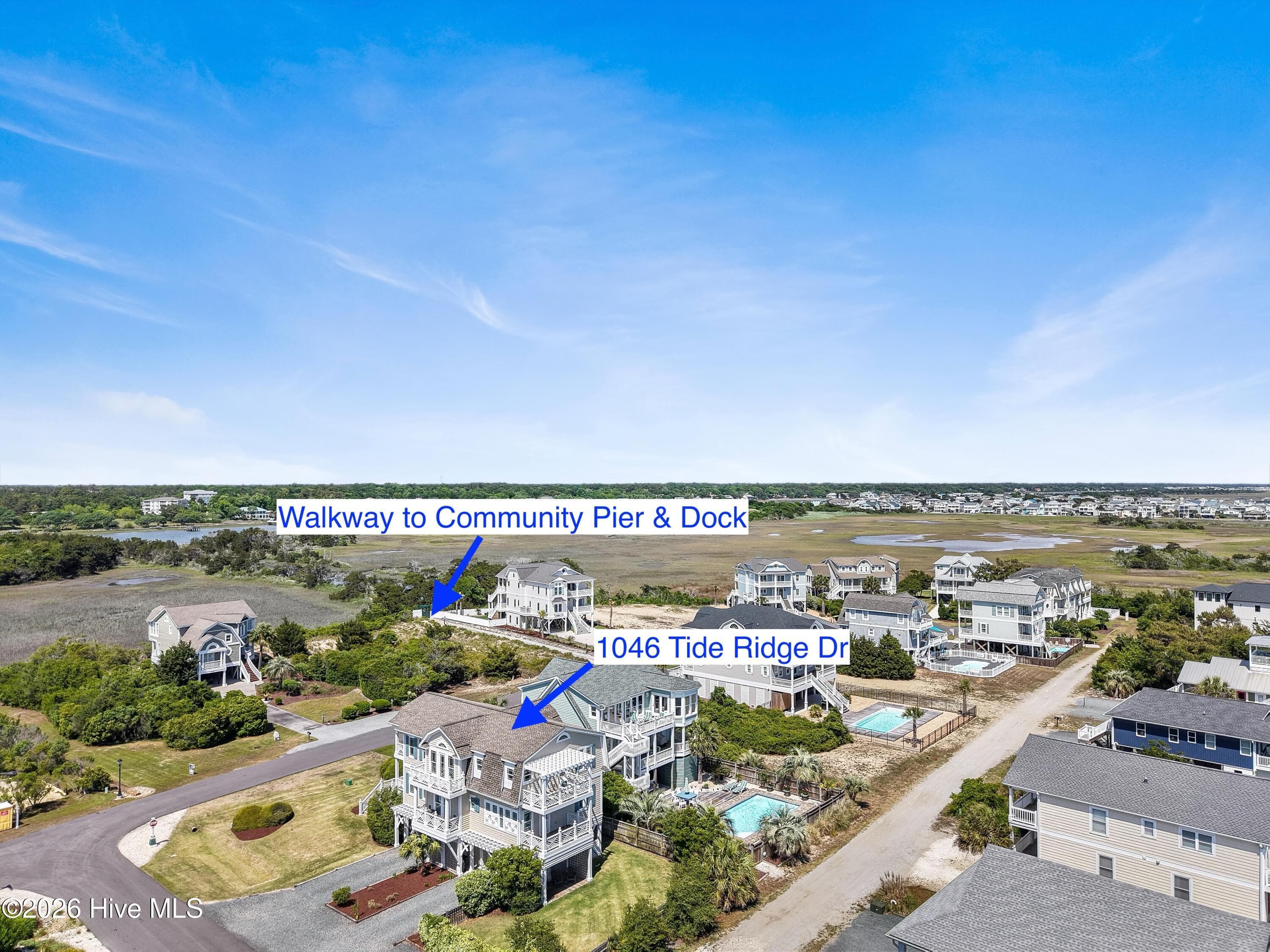 Single Family Residence at 1046 Tide Ridge Drive, Holden Beach, NC 28462, photo 13 of 97