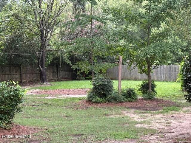 generous backyard - 2207 Foxcroft Road NW, Wilson, NC 27896