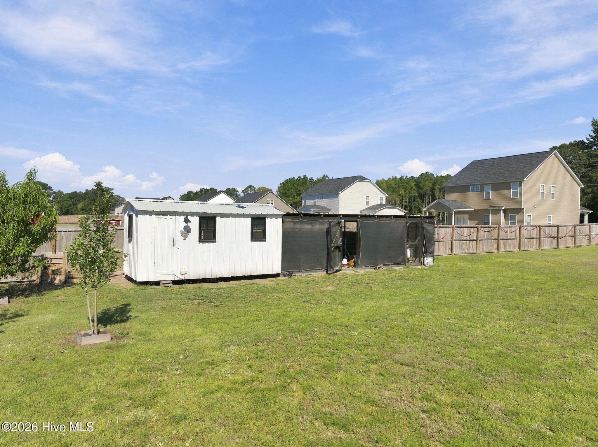Yes, the chicken coop AND chickens stay! - 1400 Chason Road, Lumber Bridge, NC 28357
