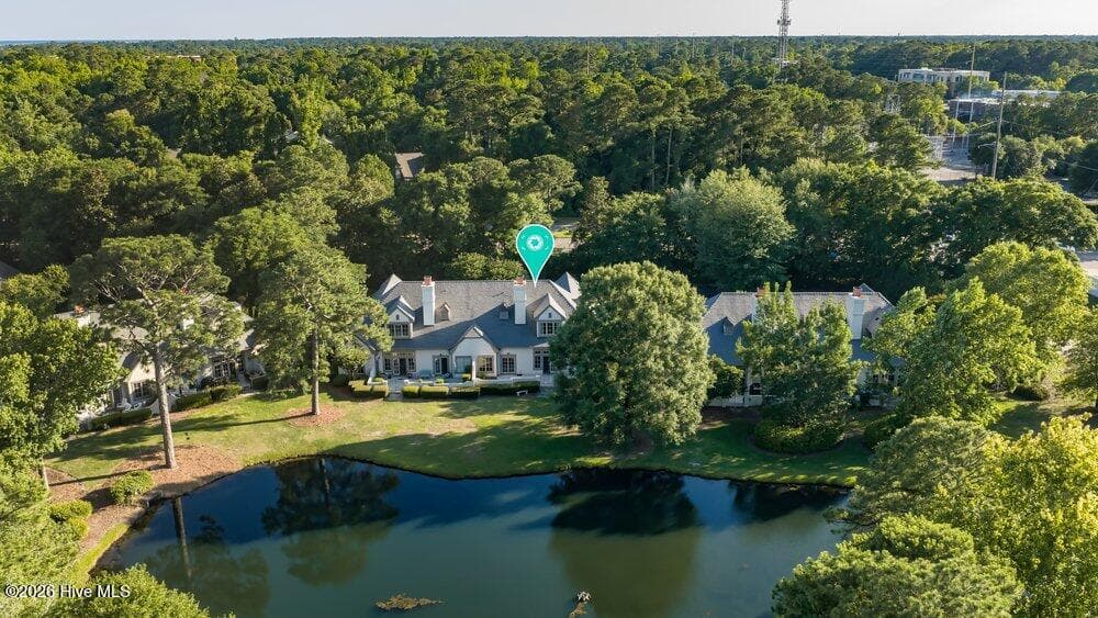 Peaceful pond setting - 1609 Dijon Drive, Wilmington, NC 28405
