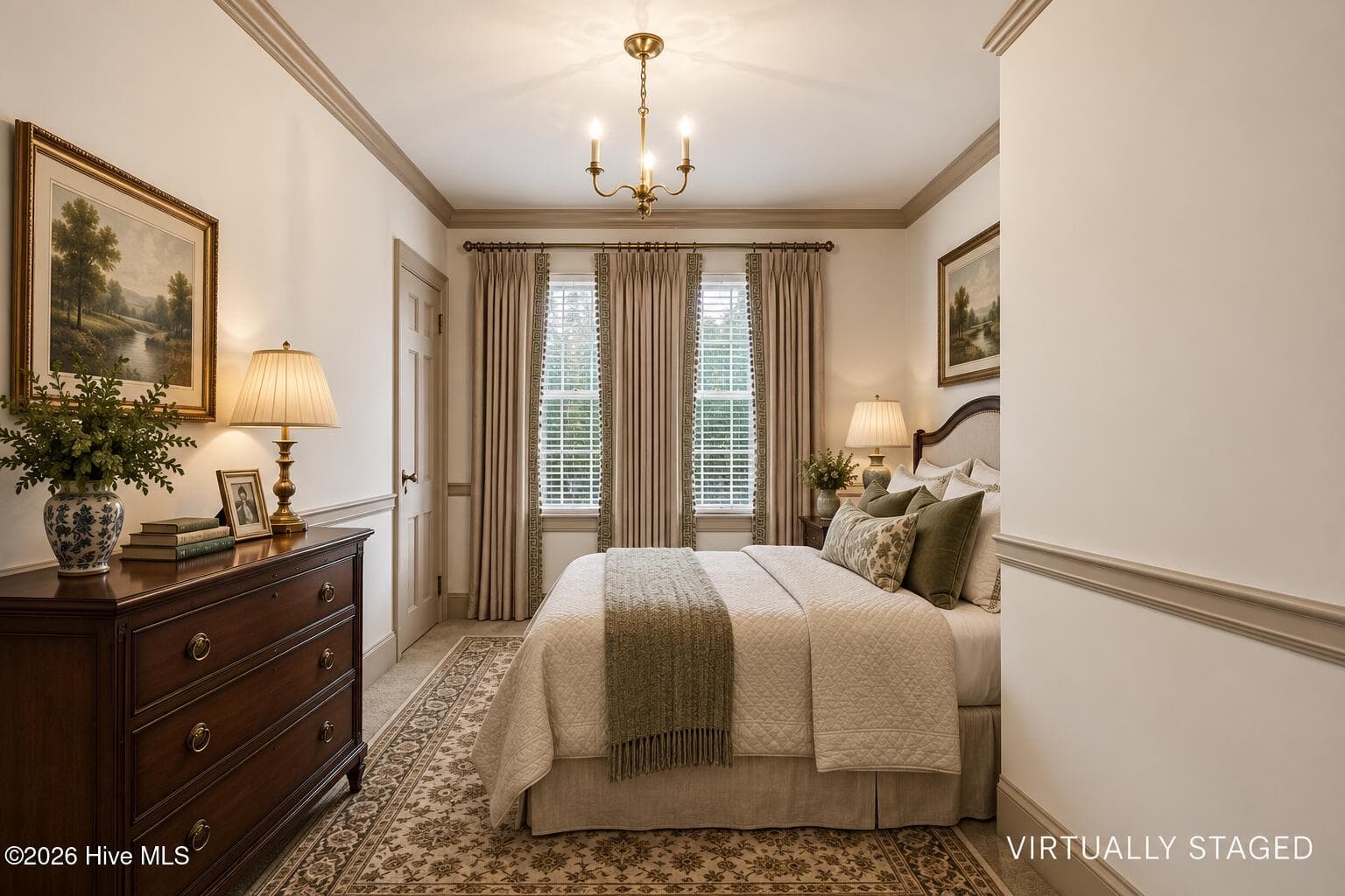 Virtually Staged - Fourth Bedroom - 3400 S Jefferson Street, Fountain, NC 27829