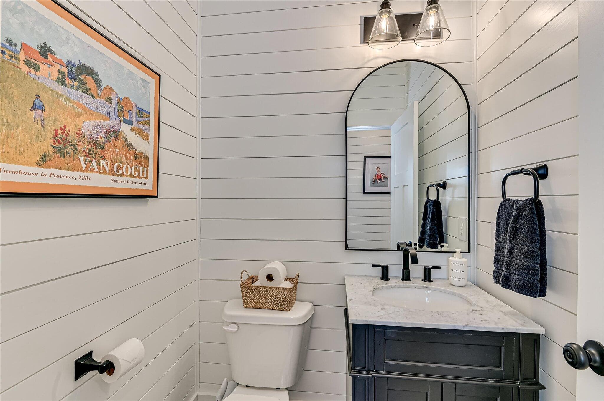 Half bath - 1630 Long Cove Drive, Lincolnton, GA 30817