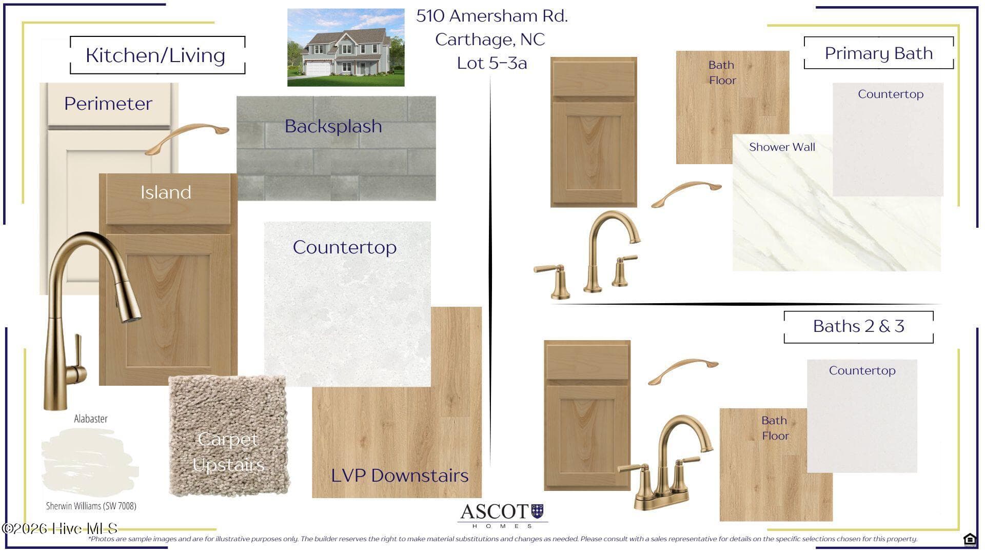 Interior Selections - 510 Amersham Road, Carthage, NC 28327