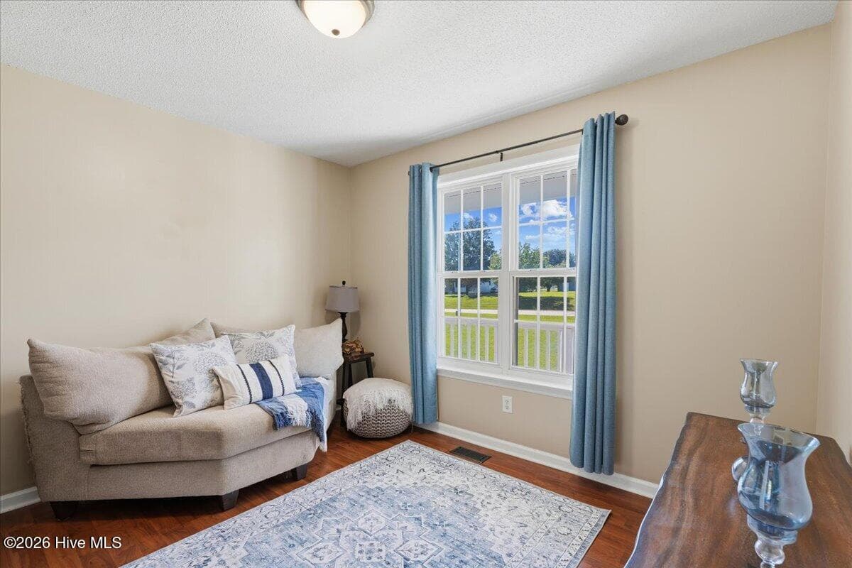 Office/Sitting Area - 110 Hilltop Drive, Four Oaks, NC 27524