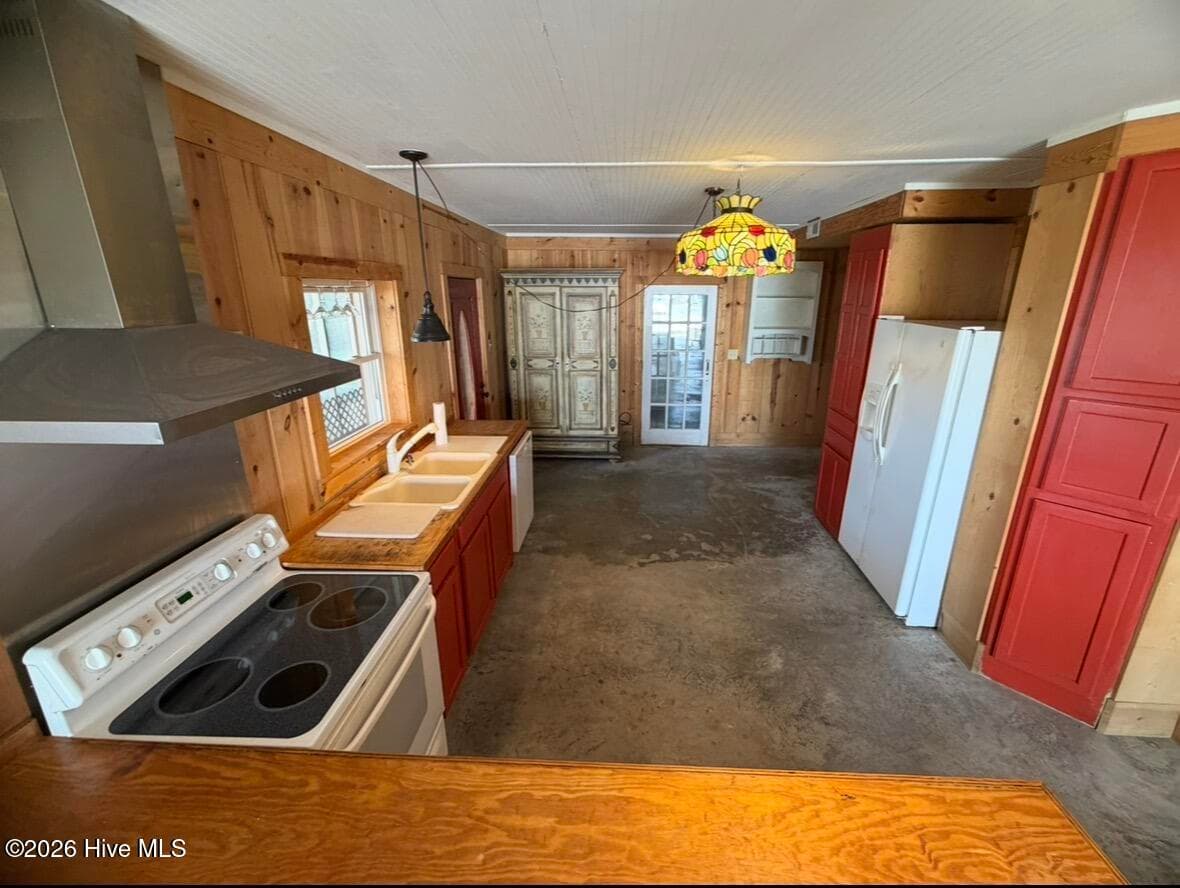 downstairs kitchen area - 2704 Waccamaw Shores Road, Lake Waccamaw, NC 28450
