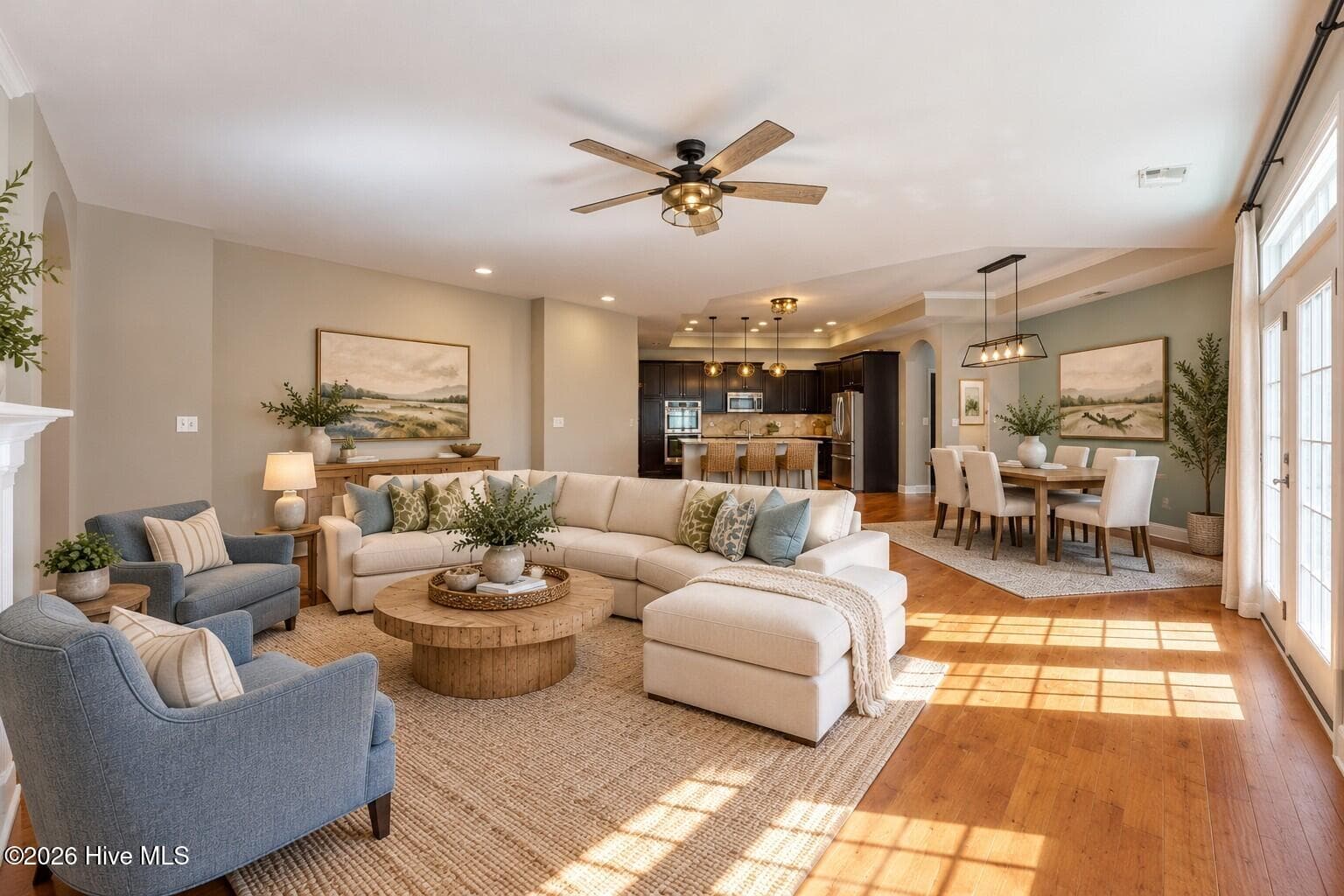 Virtually Staged – Furniture and decor shown are for illustrative purposes only. - 1639 Micahs Way N, Spring Lake, NC 28390