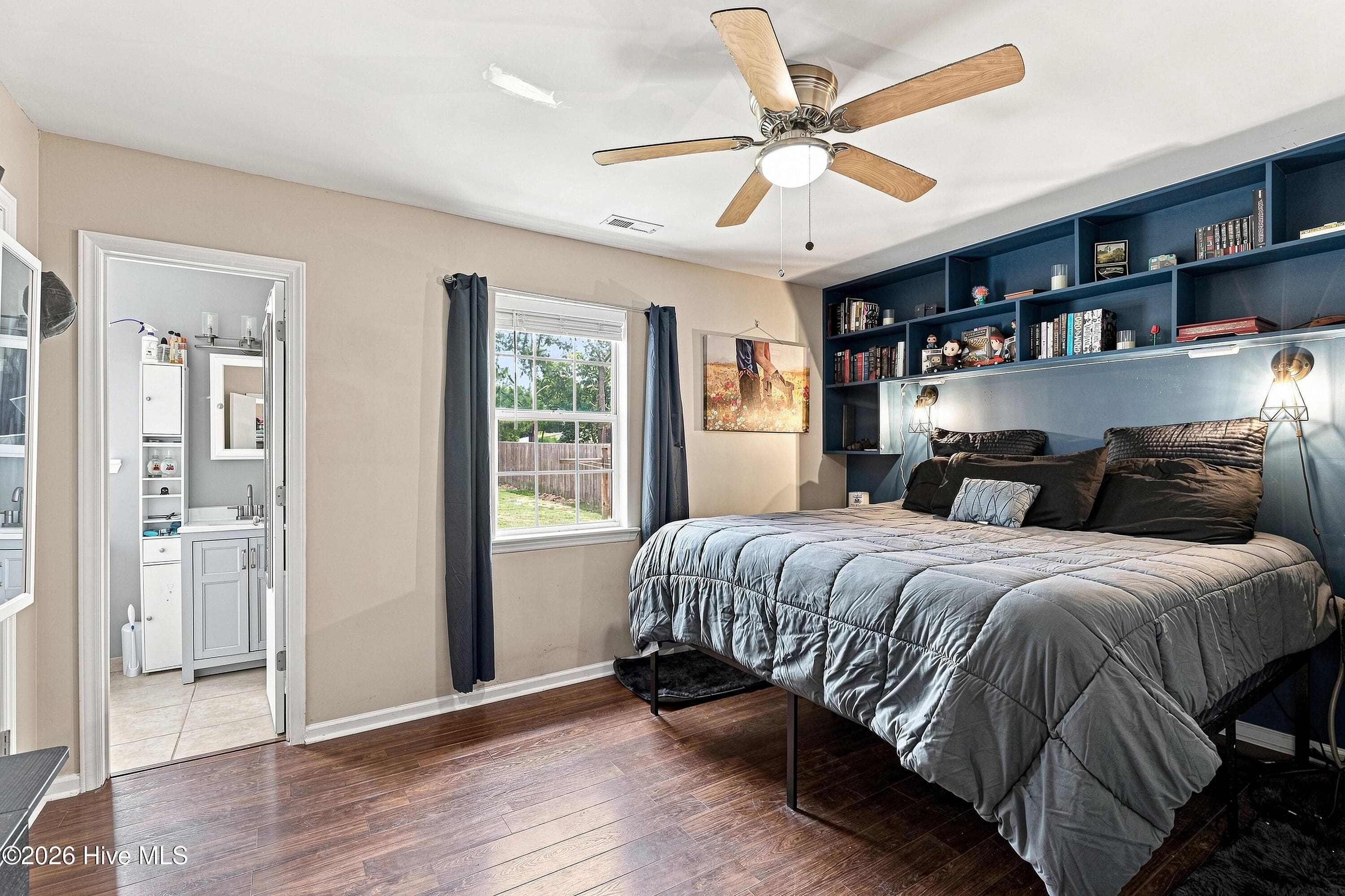 Primary Bedroom - 215 S Ginger Drive, Hubert, NC 28539