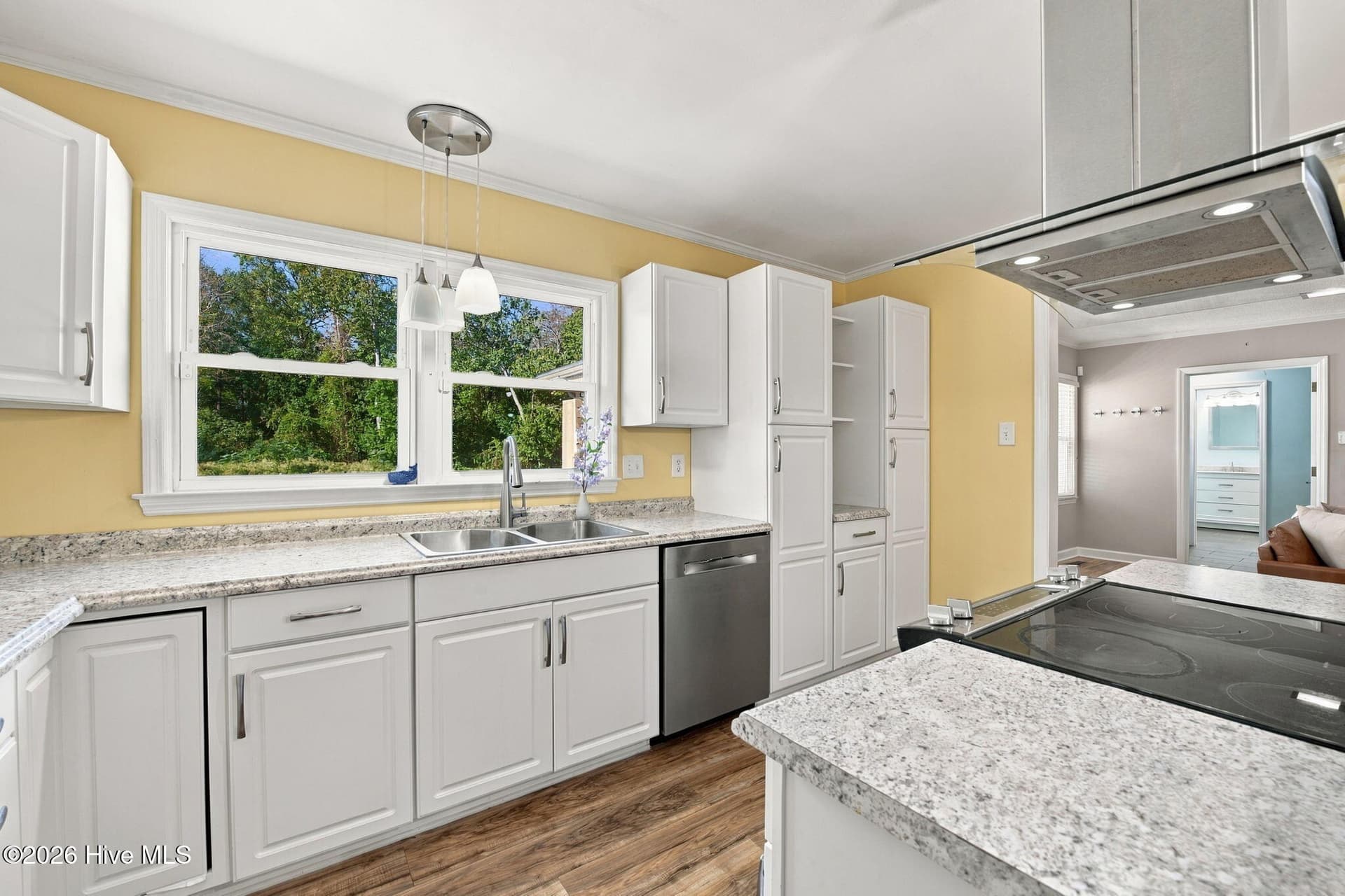kitchen with built in cabinet pantry - 1405 Antioch Road, New Bern, NC 28560