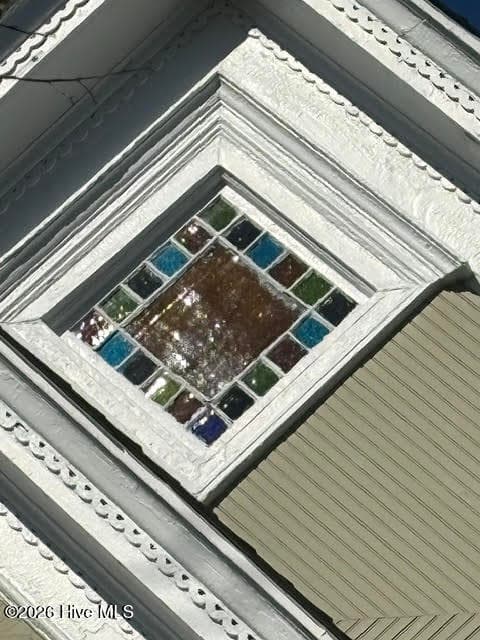 Original Stain Glass window - 405 Hancock Street, New Bern, NC 28560