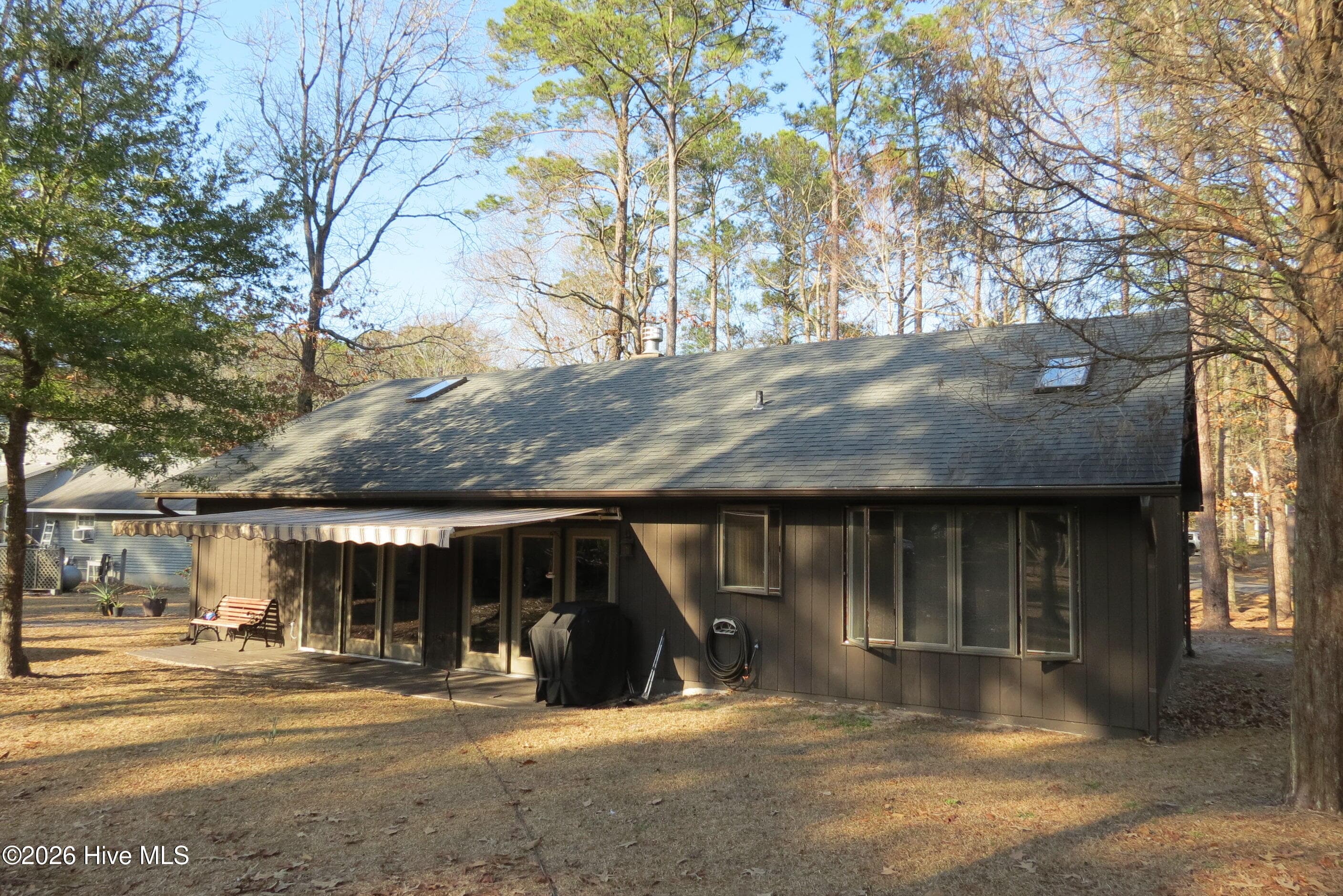 Back of house - 135 Wilson Circle, Minnesott Beach, NC 28510