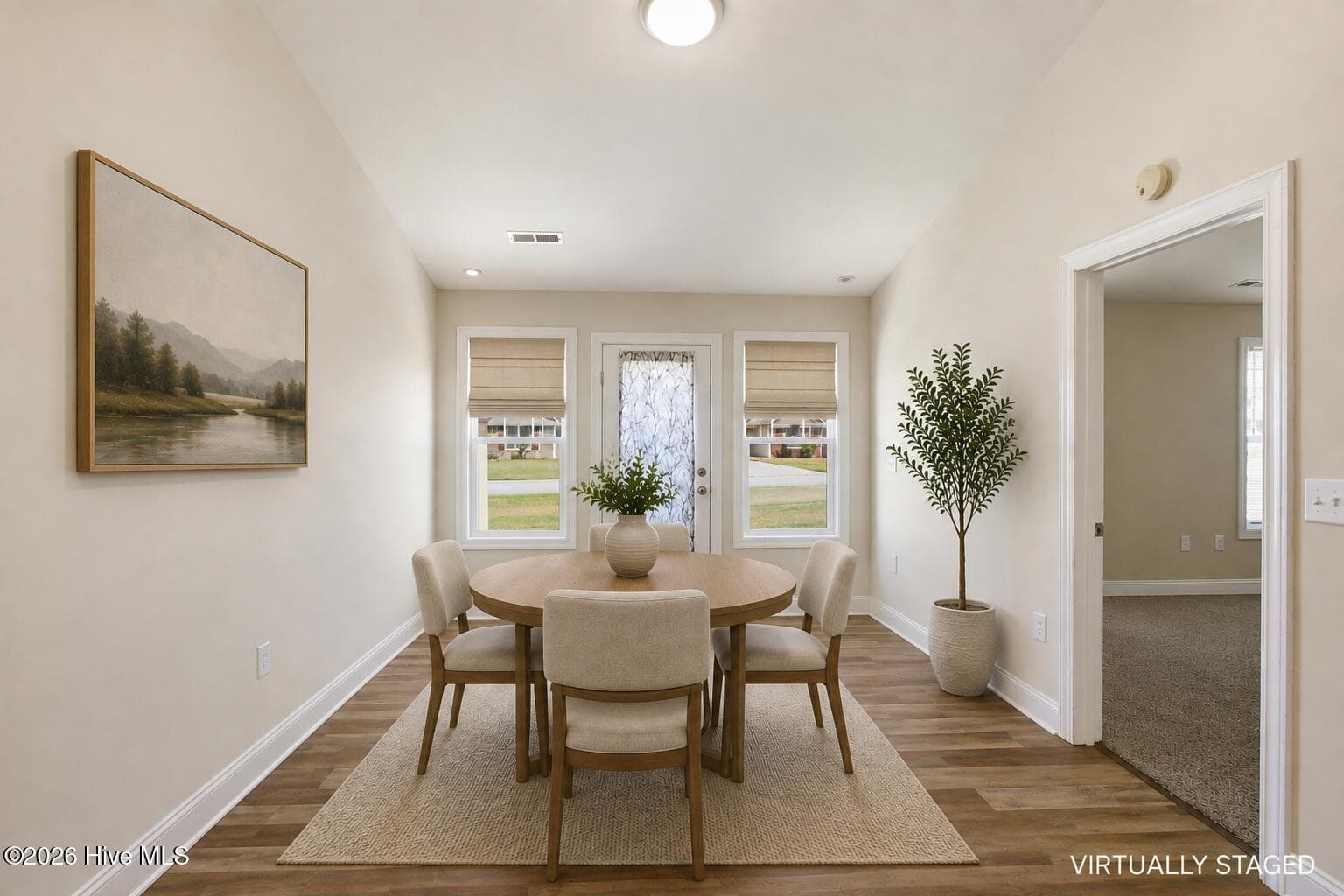 Virtually Staged - Dining - 209 Hawks Bluff Drive, New Bern, NC 28560
