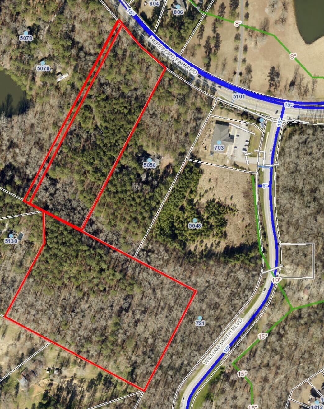 Undeveloped at 5068 Hereford Farm Road, Evans, GA 30809, photo 2 of 2