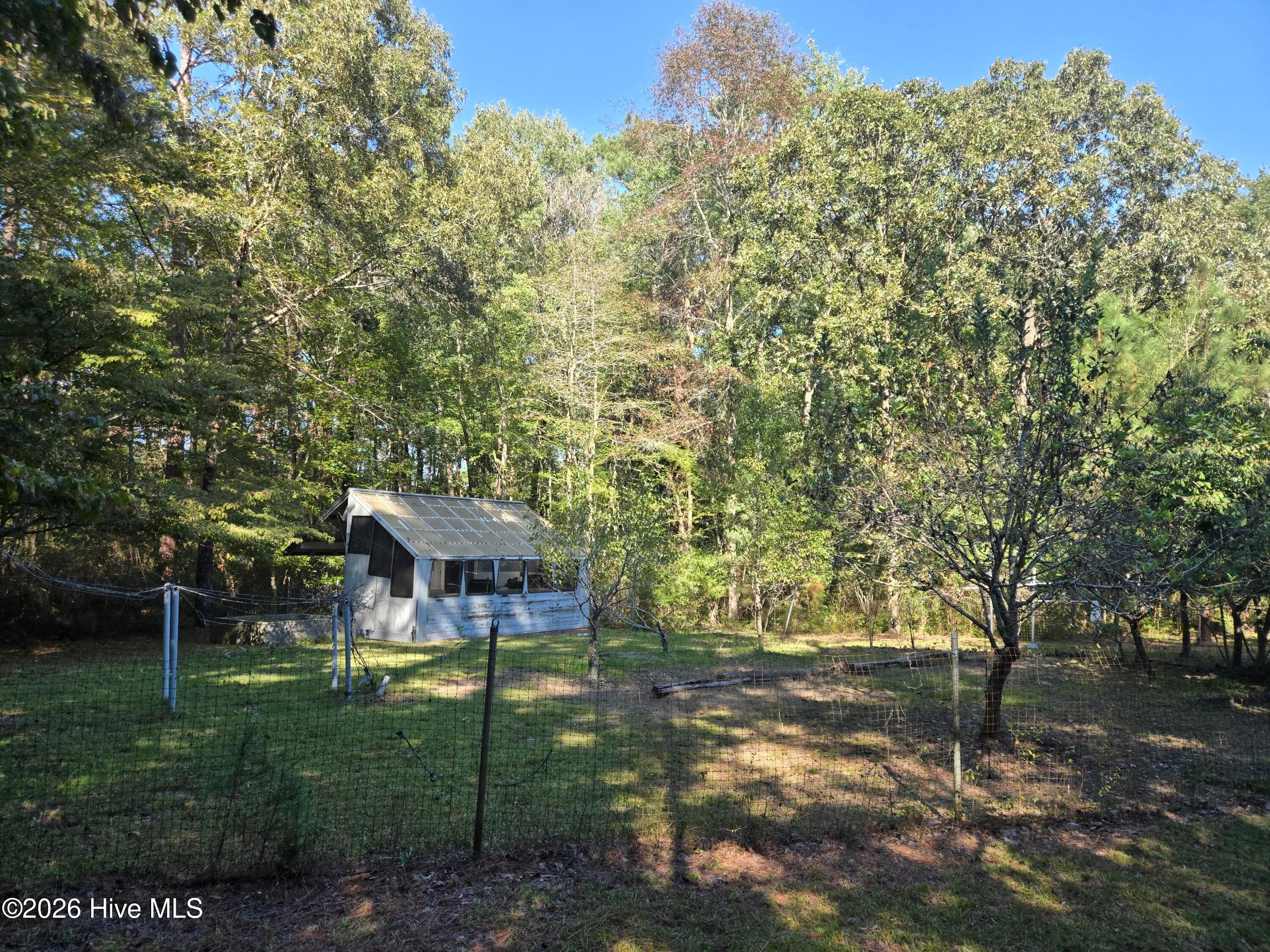 Sizeable Garden Features mature fruit trees & bushes and a working greenhouse! - 295 Gold Finch Lane, New Bern, NC 28560