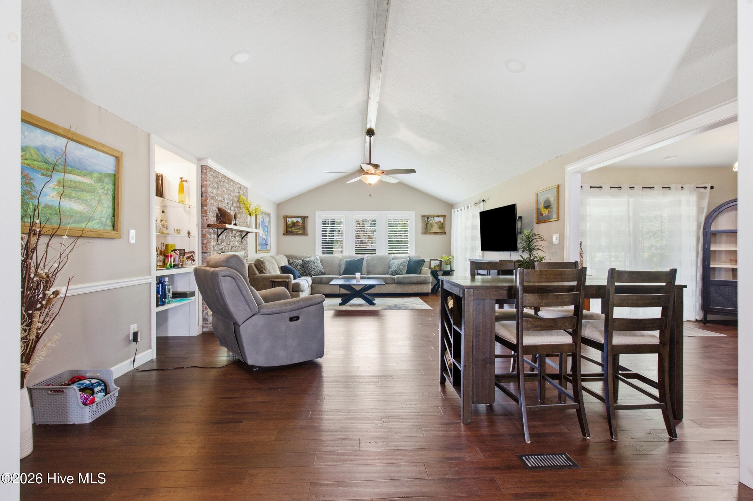 Living Room / Dining - 701 Plantation Drive, New Bern, NC 28562
