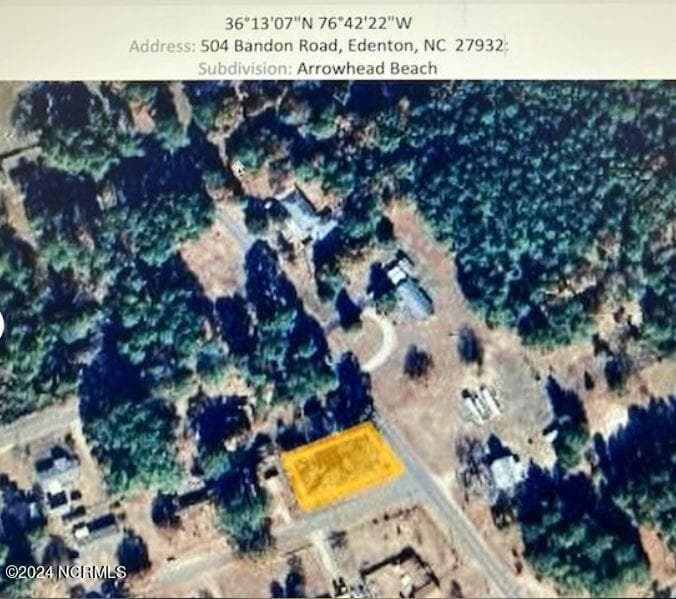 Undeveloped at 504 Bandon Road, Edenton, NC 27932, photo 4 of 9