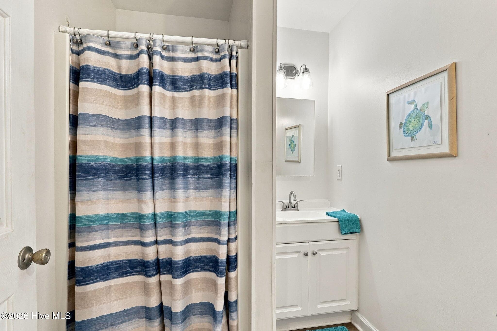 Hall Bath - 182 Fox Drive, Cape Carteret, NC 28584