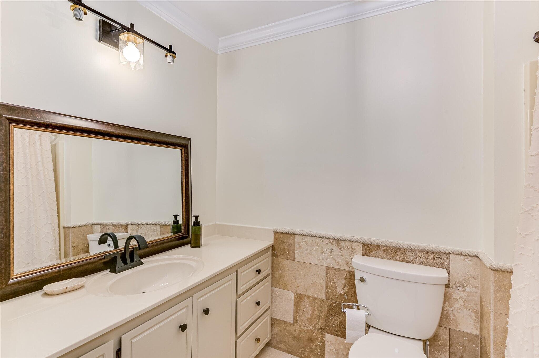 Upper bathroom with tub /shower - 16 Rapids Court, North Augusta, SC 29841
