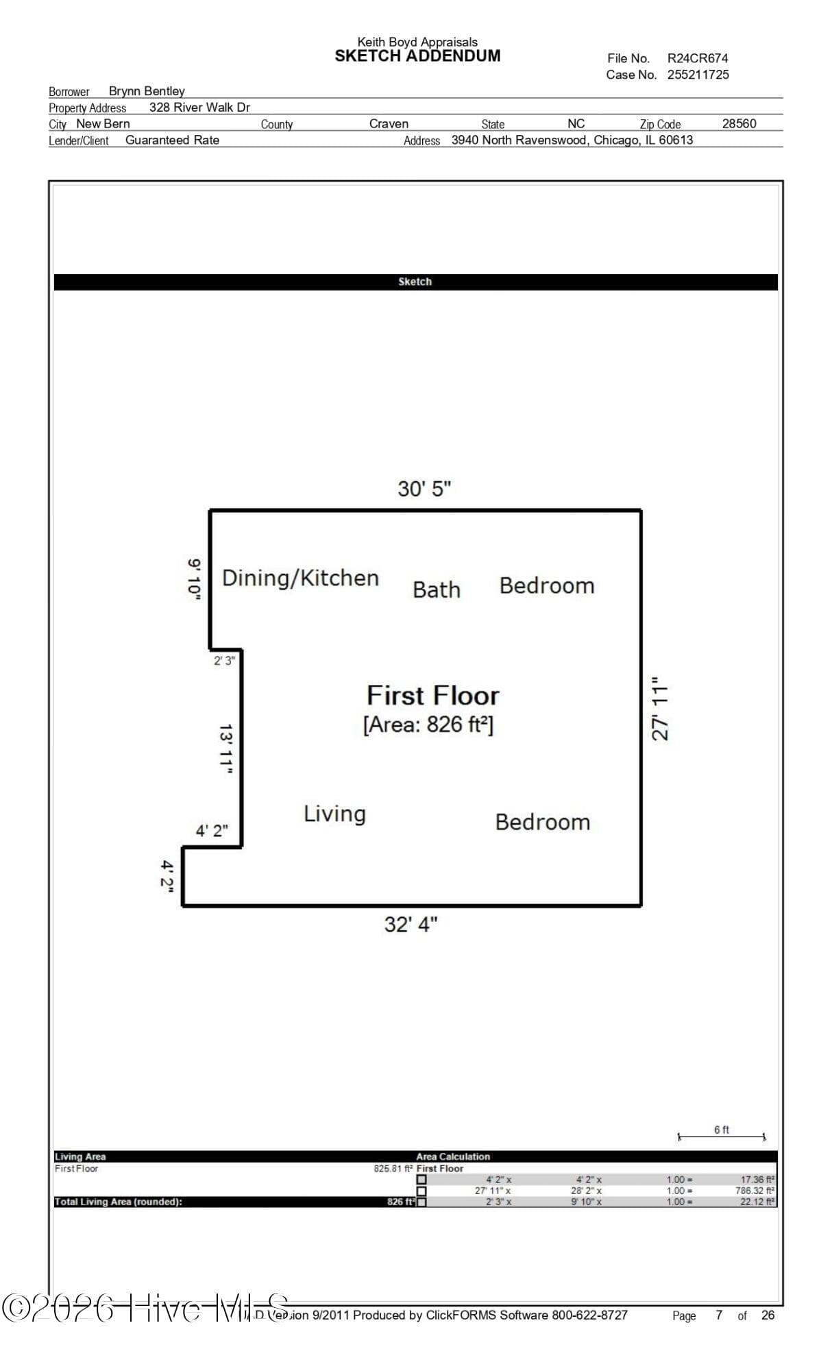 SKETCH - 328 River Walk, New Bern, NC 28560