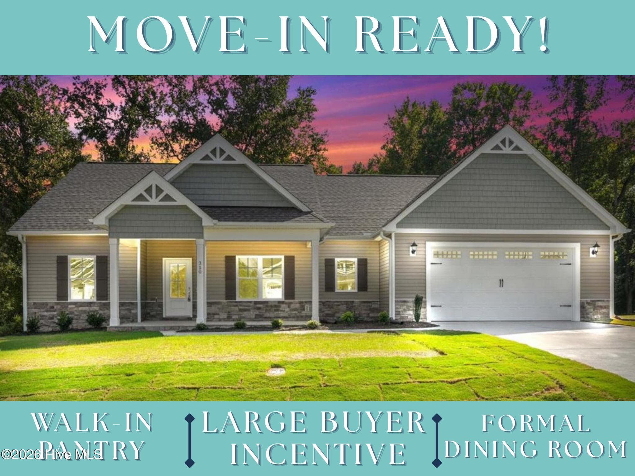 310 Creeks Edge Drive, Pikeville, NC 27863