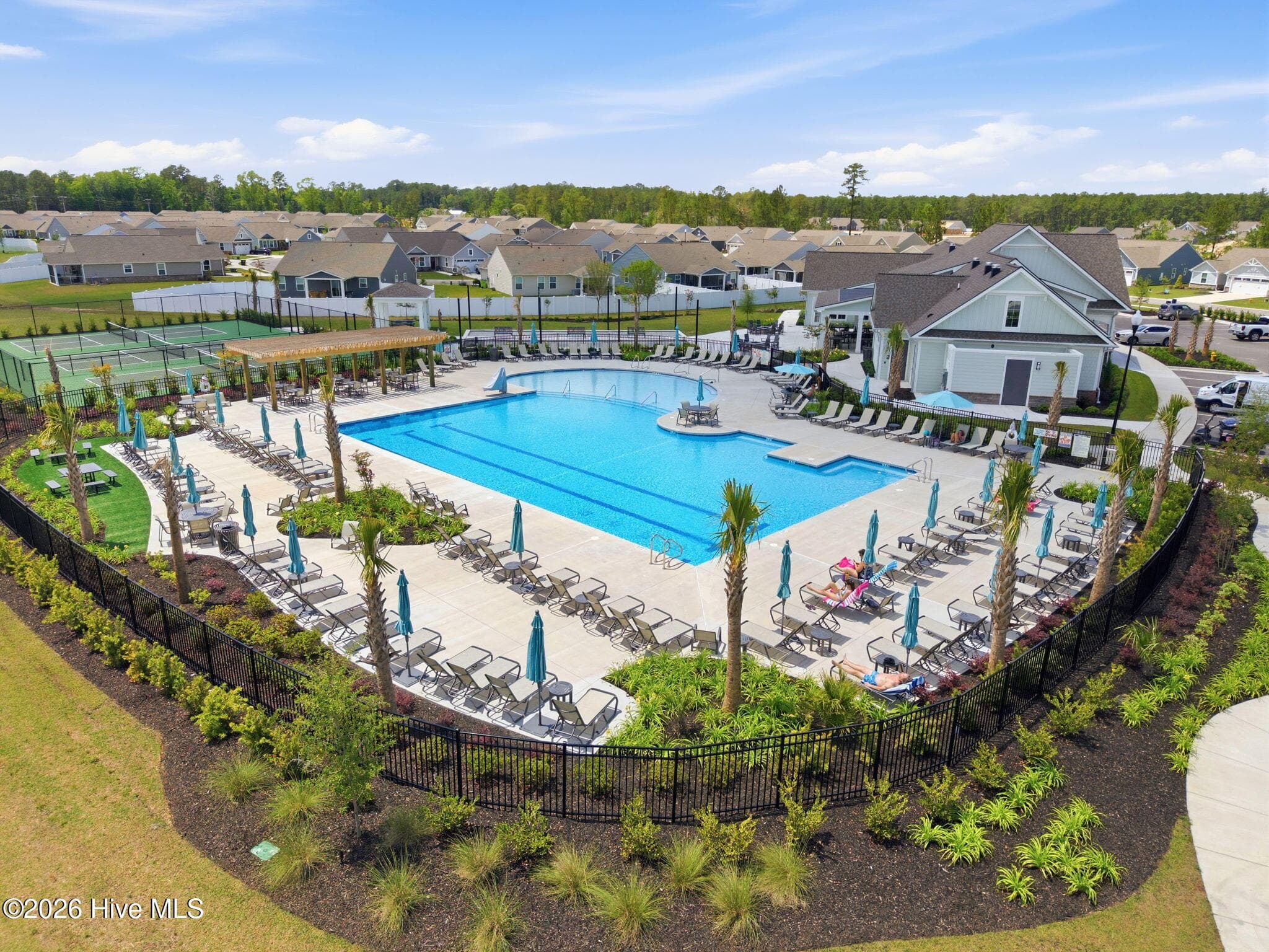 Community Pool - 3165 Edgehill Drive, Leland, NC 28451