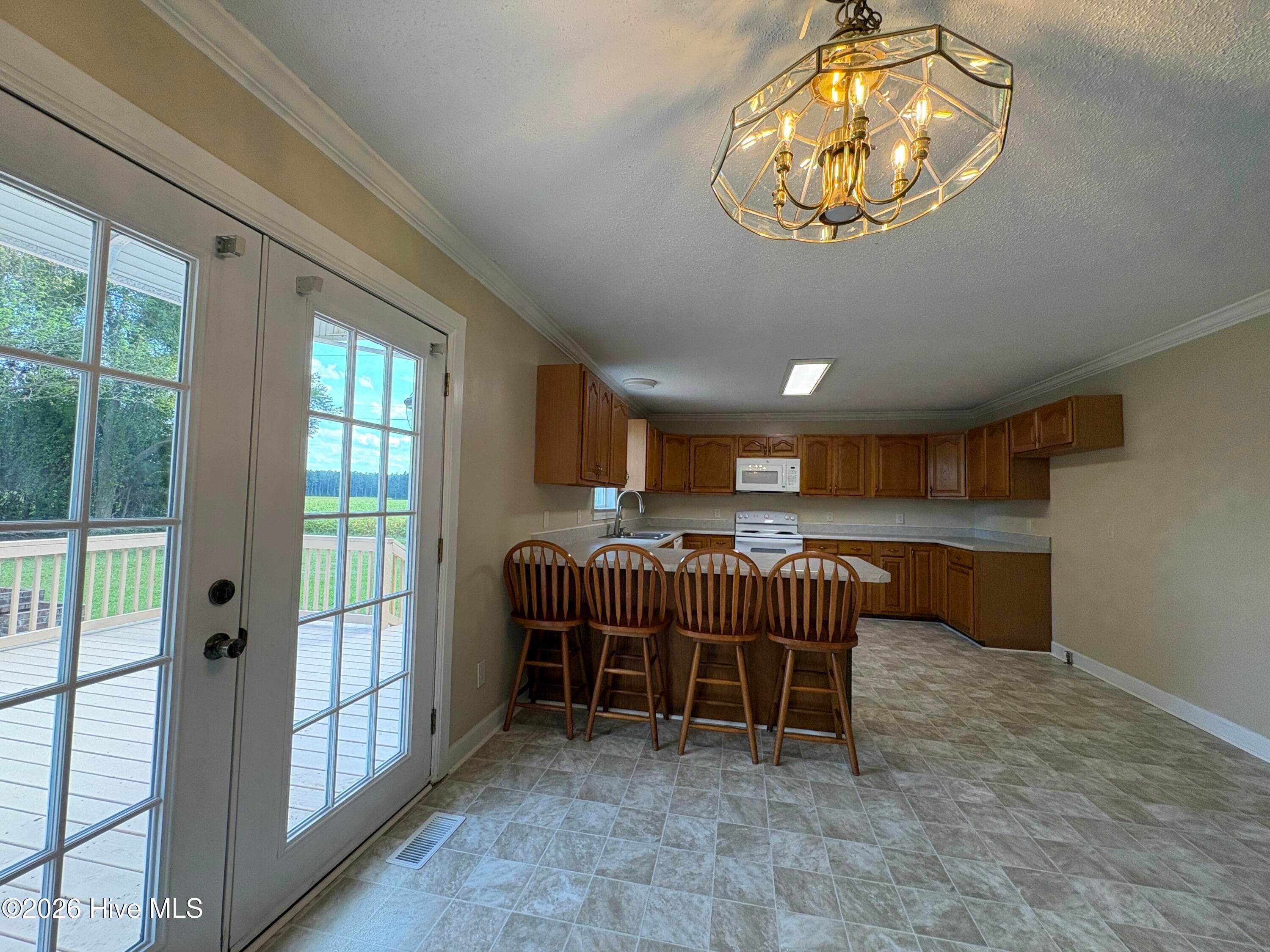 French doors to deck - 2992 Market St Ex Ext, Washington, NC 27889