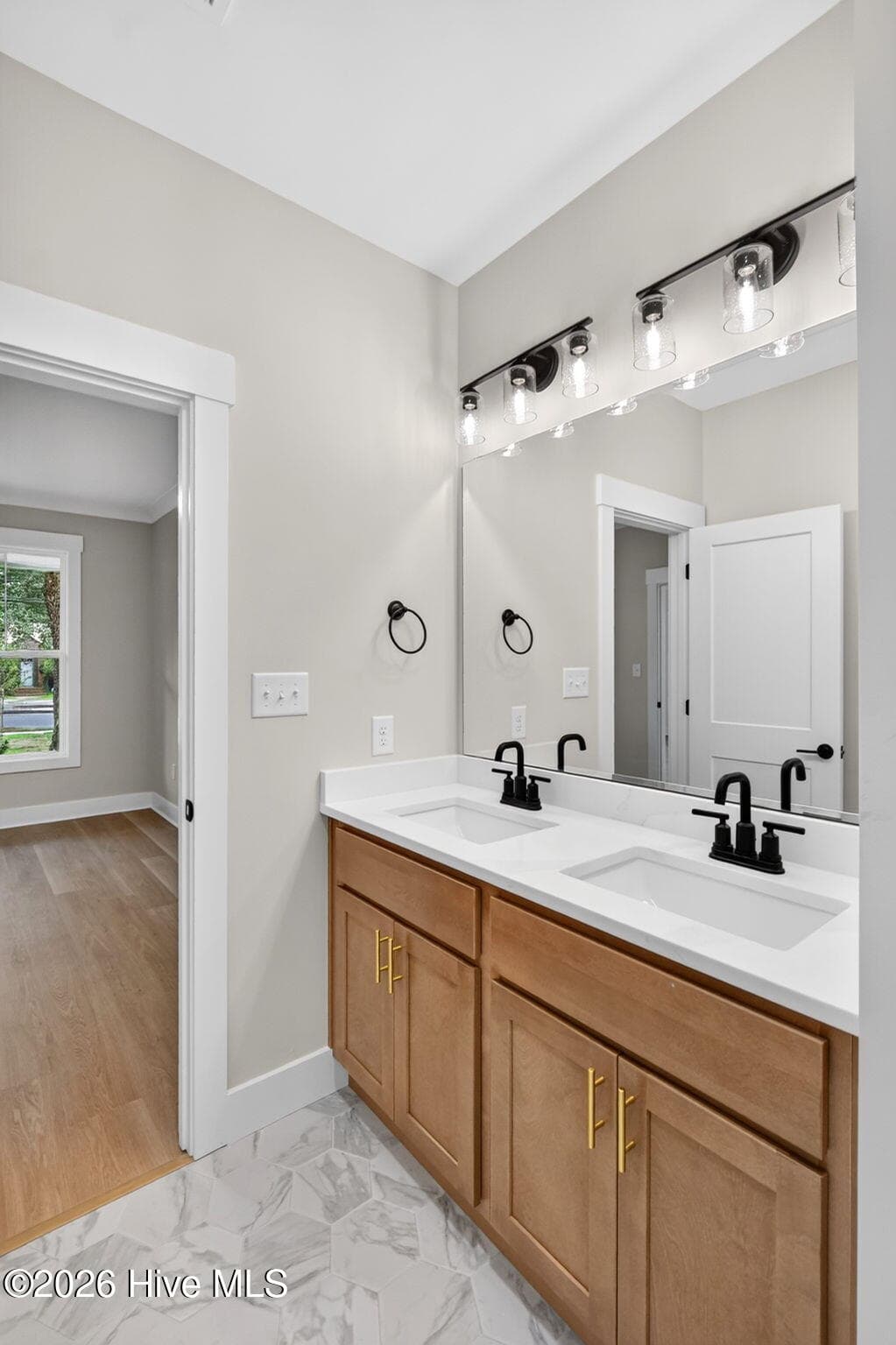 Master Bathroom looking towards the Master Bedroom - 2303 Chestnut Street, Wilmington, NC 28405