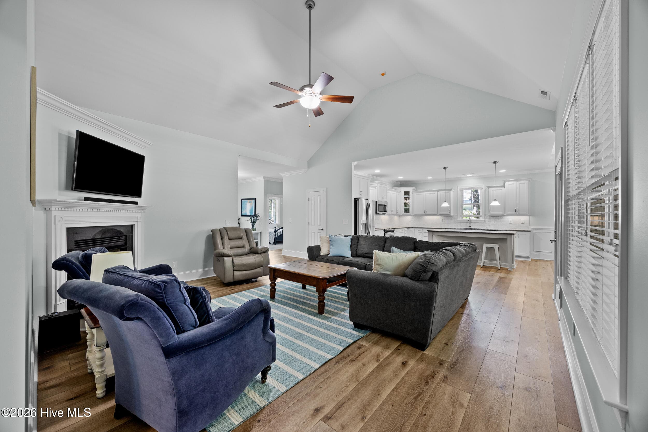 Living room - 323 Crown Pointe Drive, Hampstead, NC 28443